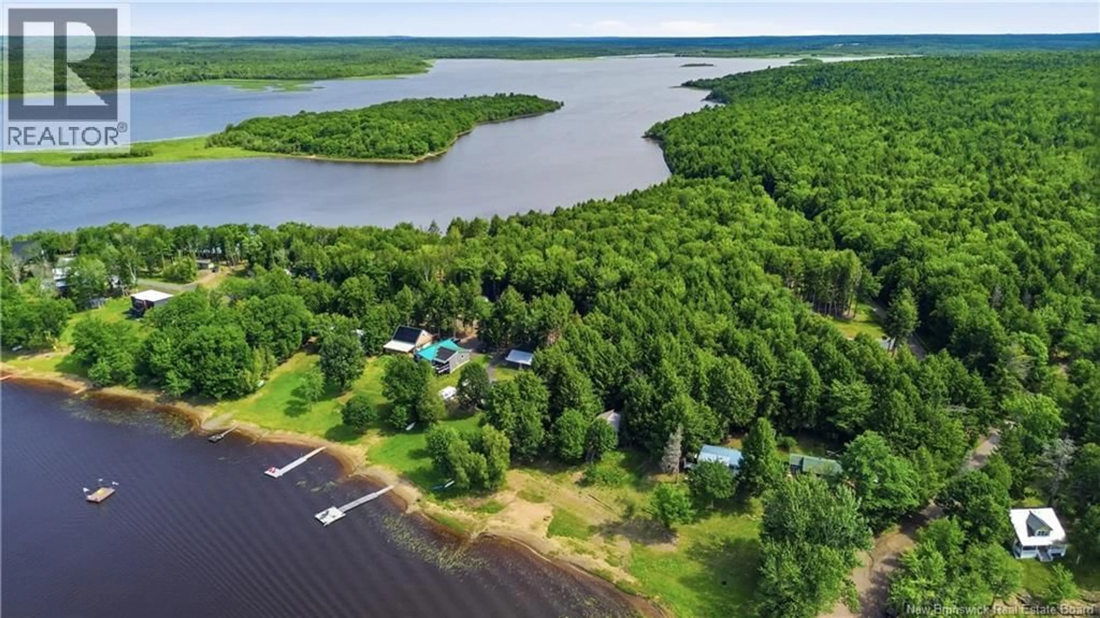 A pic from outside/outdoor area/front of a property/back of a property/a pic from drone, water/lake/river/ocean view for 11 BAILEY LANE, Lakeville Corner New Brunswick E4B1L2