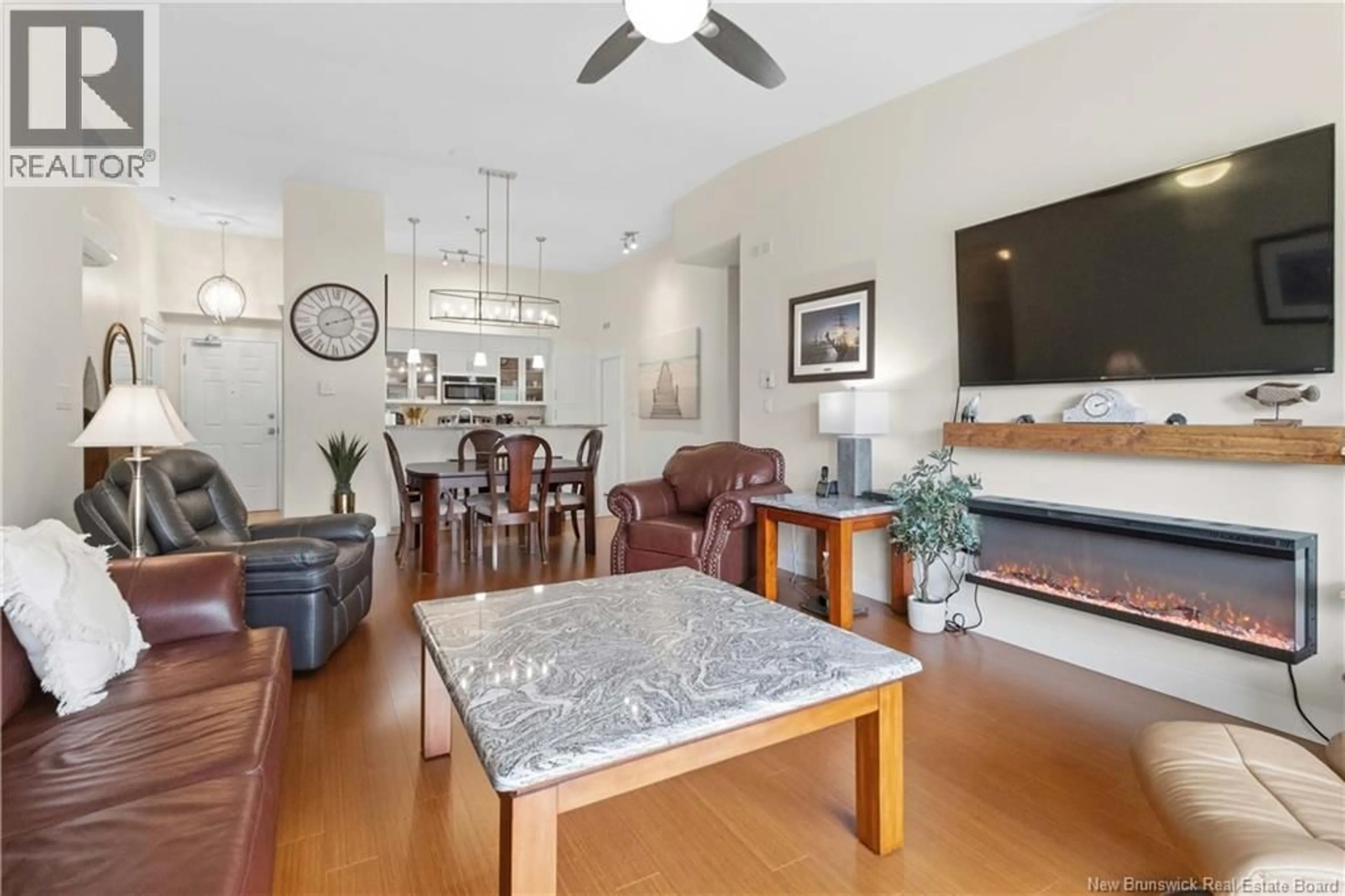Living room with furniture, unknown for 402 - 88 WOODS TERRACE, Moncton New Brunswick E1G1X6