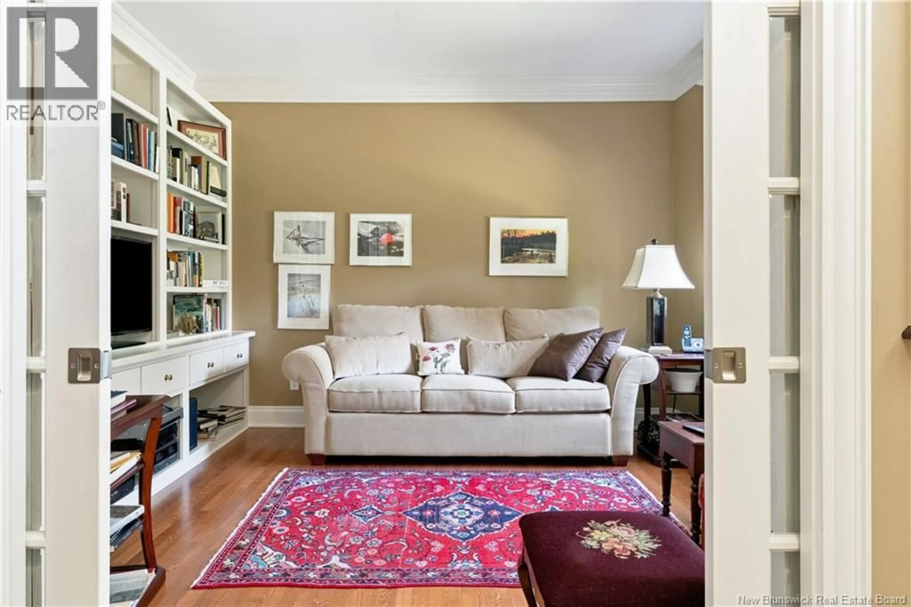 Living room with furniture, carpet floor for 2 BURNS LANE, Moncton New Brunswick E1E0A5