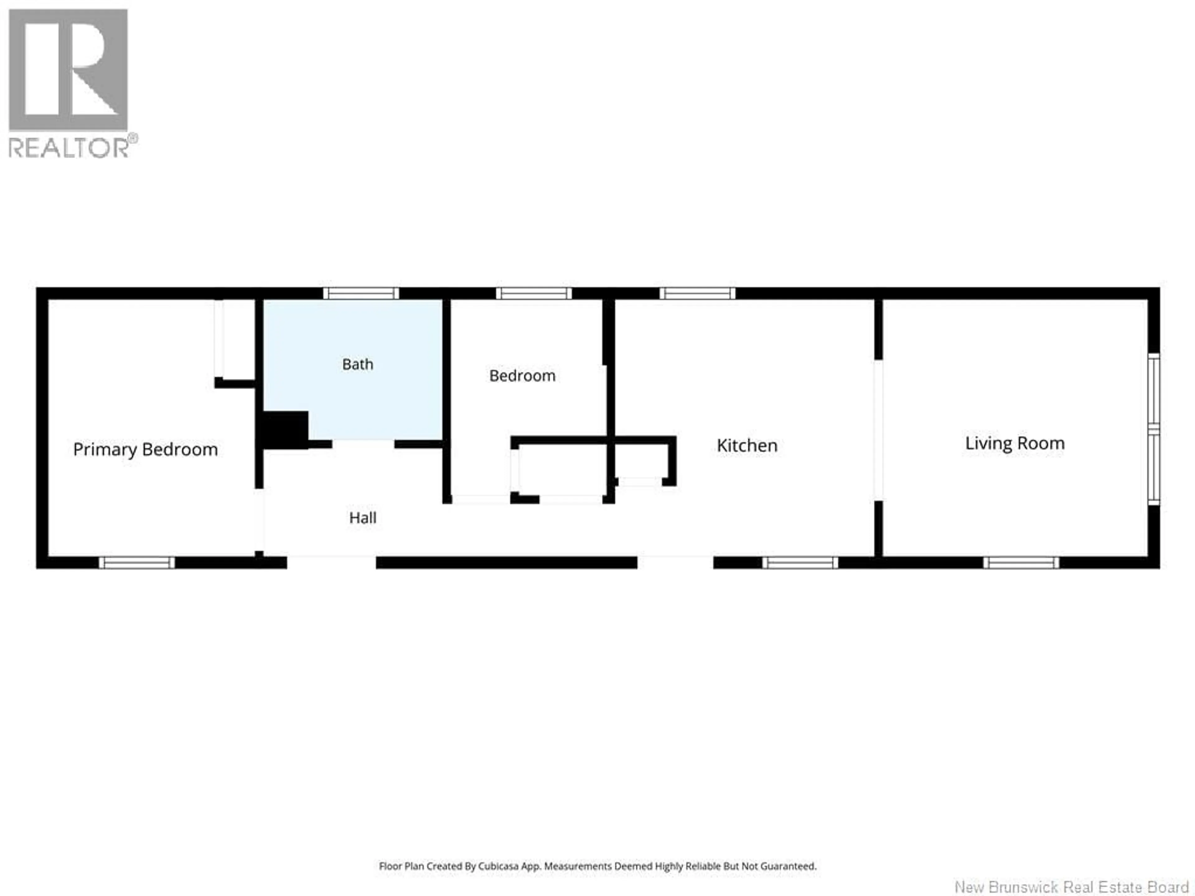 Floor plan for 2665 ROUTE 180, South Tetagouche New Brunswick E2A4Z2