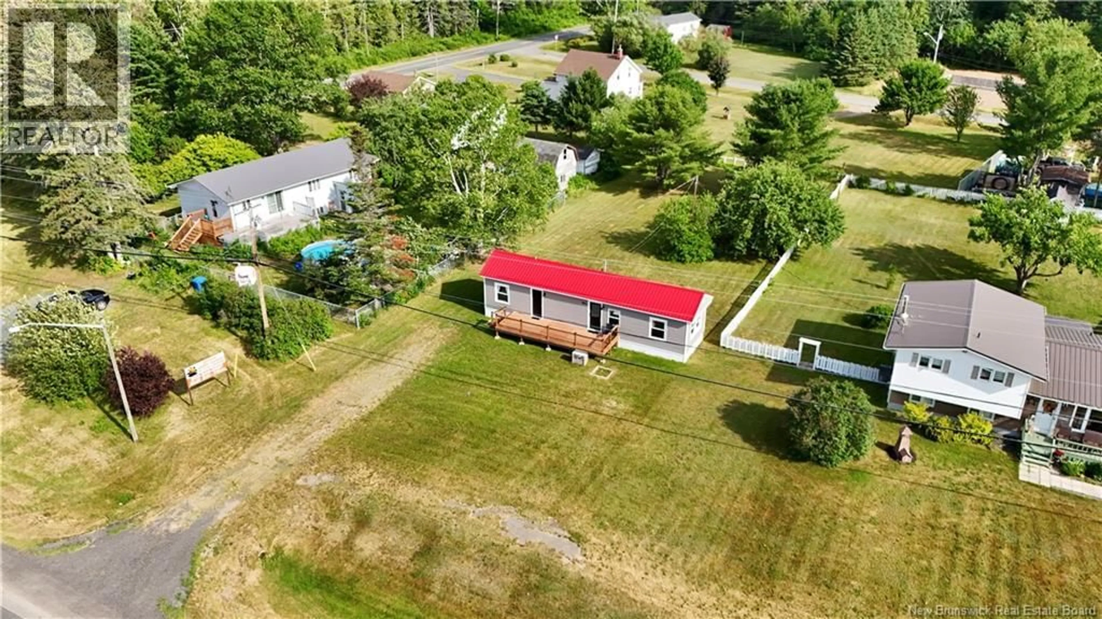 A pic from outside/outdoor area/front of a property/back of a property/a pic from drone, building for 2665 ROUTE 180, South Tetagouche New Brunswick E2A4Z2