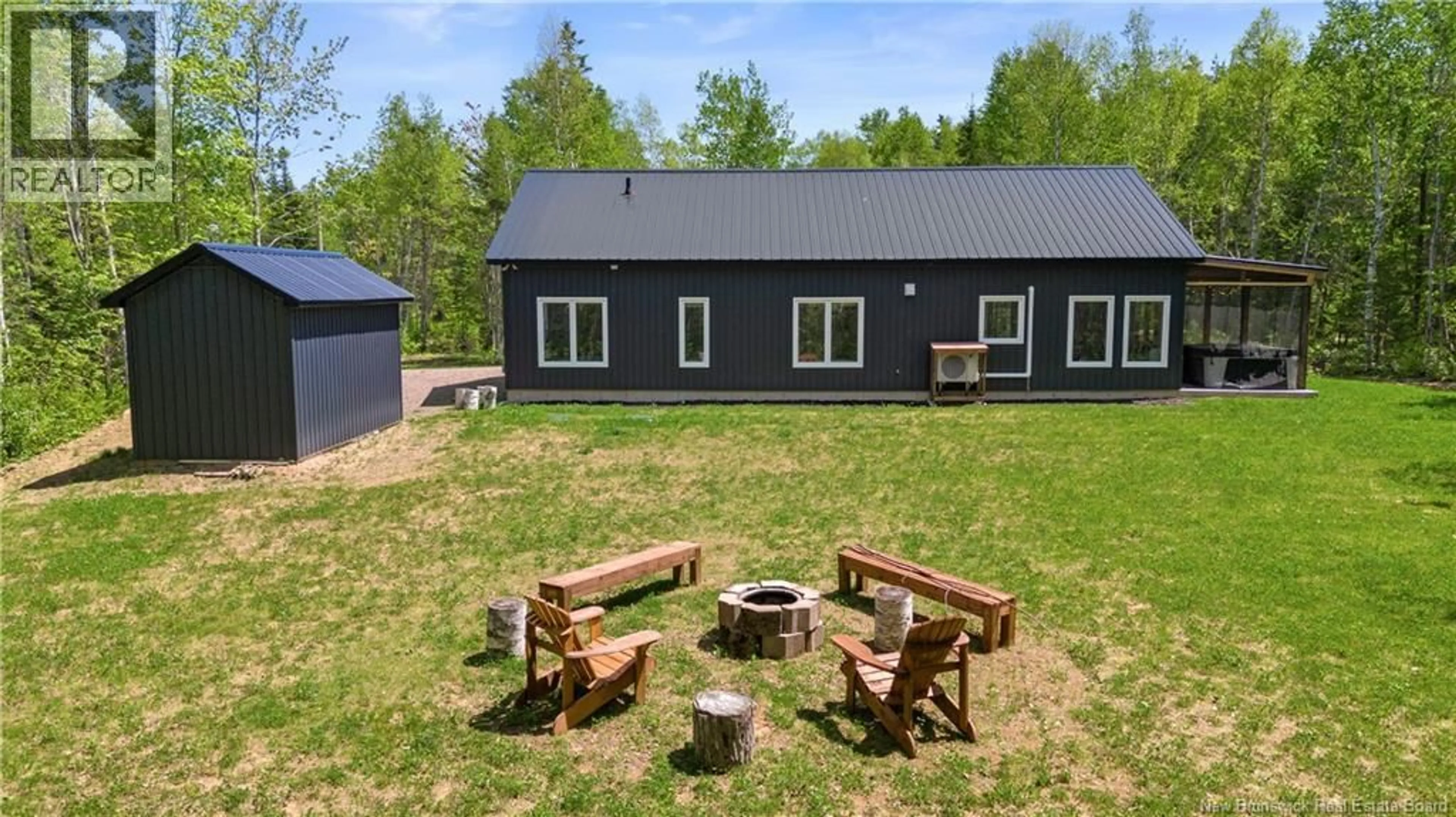 A pic from outside/outdoor area/front of a property/back of a property/a pic from drone, building for 30 BARON ROAD, Grand-Barachois New Brunswick E4P9A6