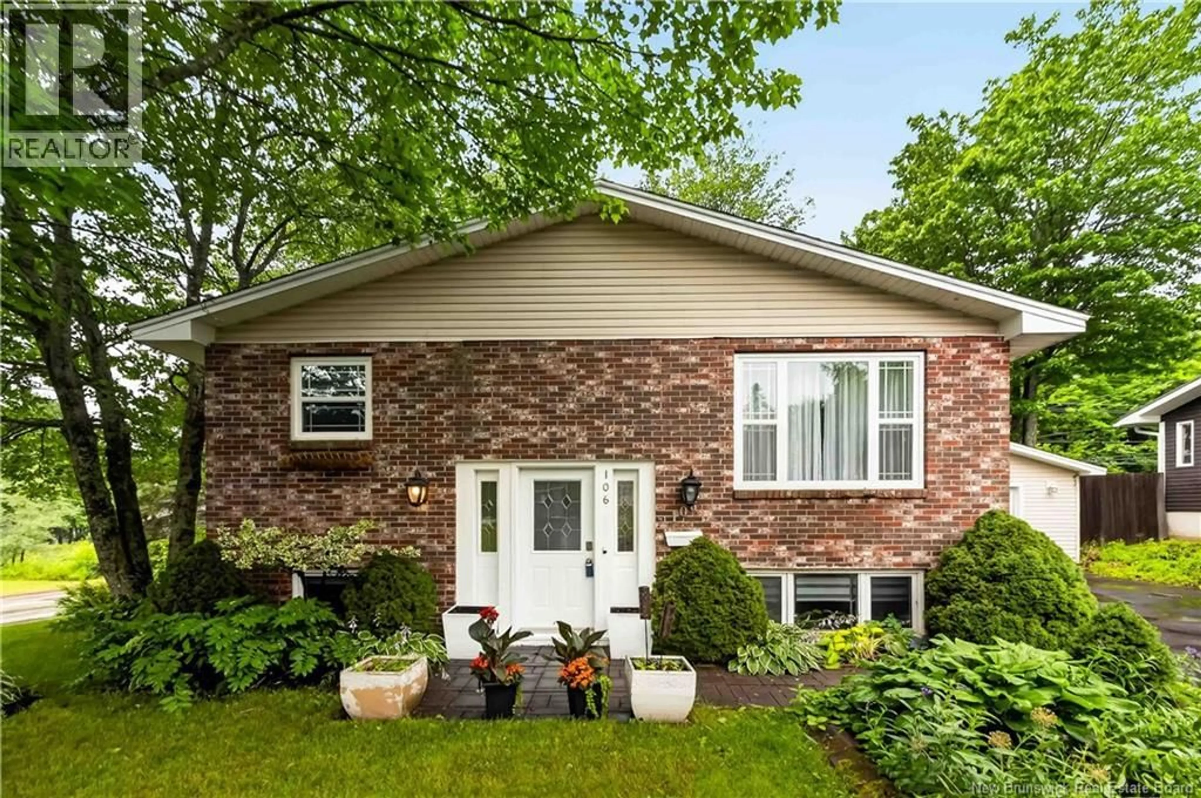 Home with brick exterior material, street for 106 NEVILLE STREET, Moncton New Brunswick E1A5J7