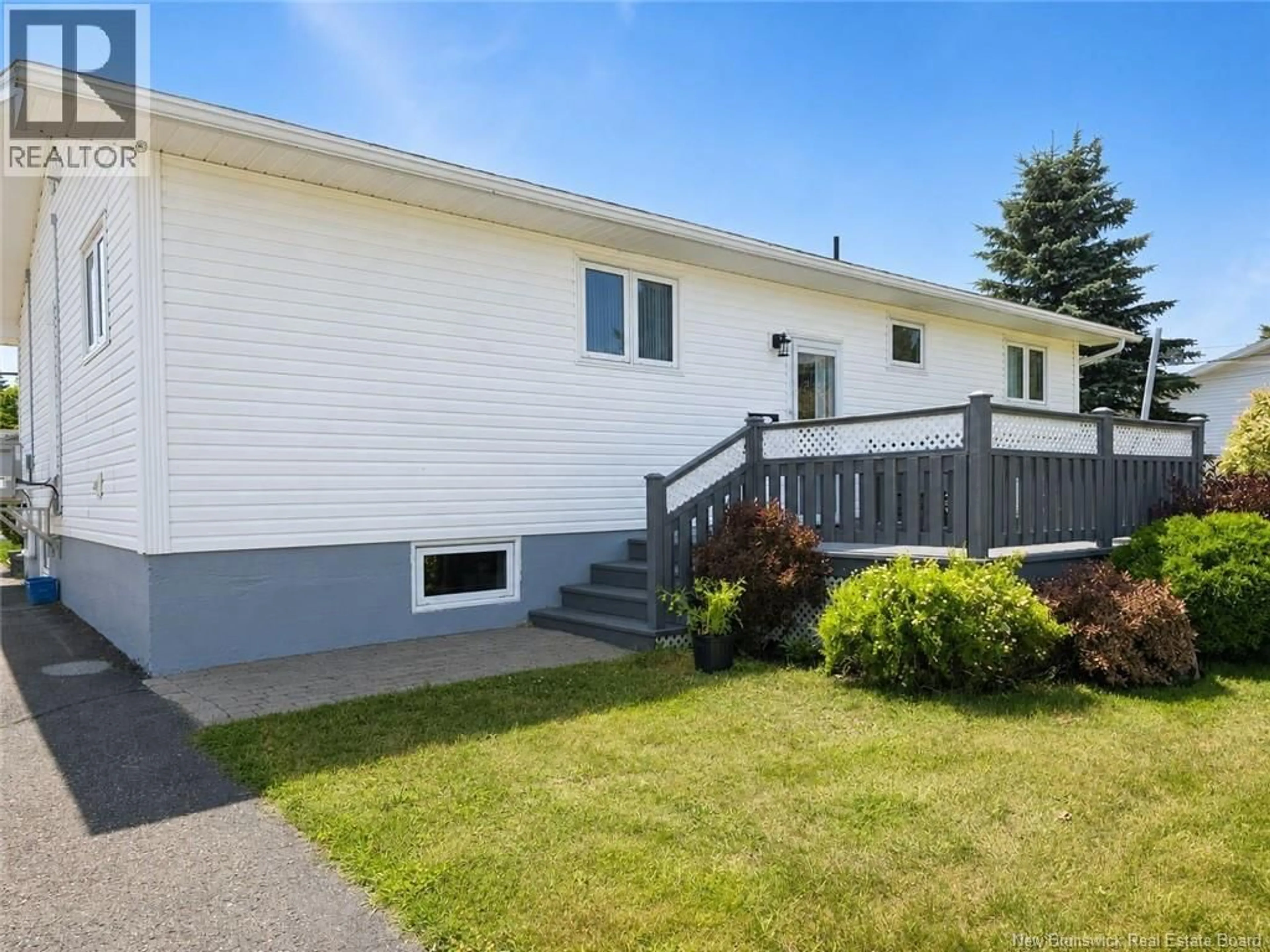 Home with vinyl exterior material, street for 4212 CH FOSTER, Tracadie New Brunswick E1X1C2