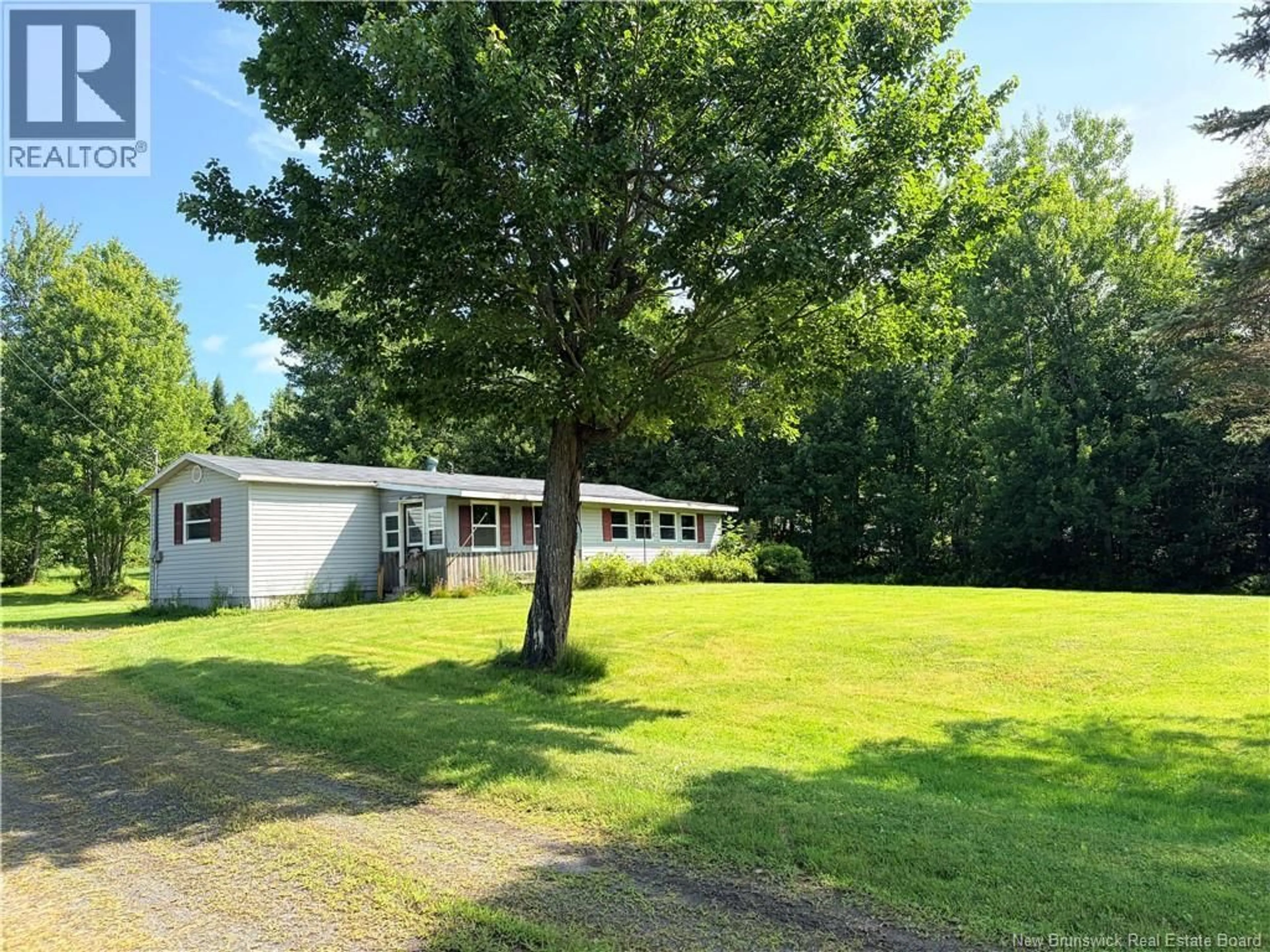 A pic from outside/outdoor area/front of a property/back of a property/a pic from drone, unknown for 235 HUGHES STREET, Noonan New Brunswick E3A7B4