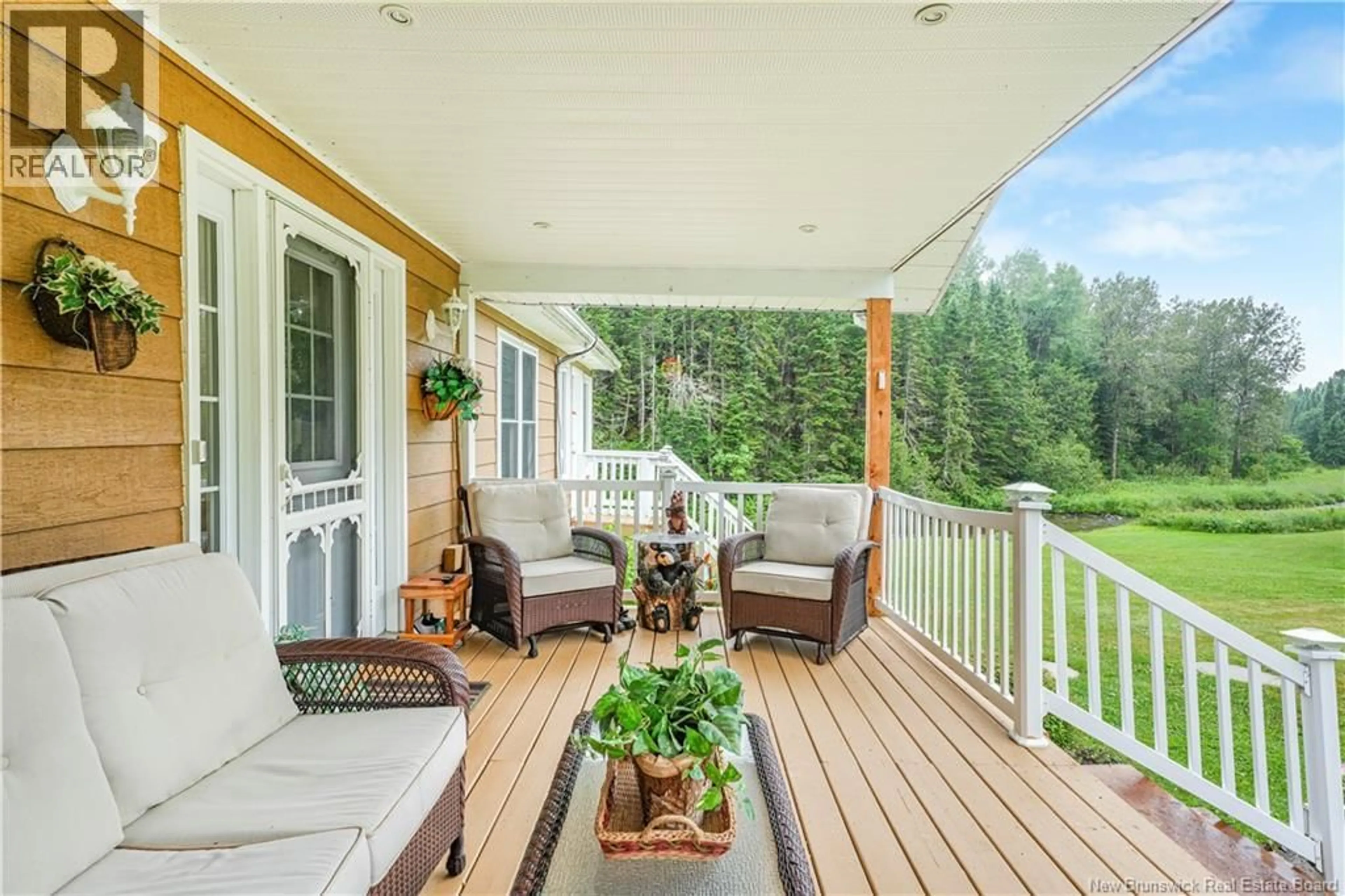 Patio, mountain view for 792 BLACK BROOK ROAD, Glassville New Brunswick E7L1R7