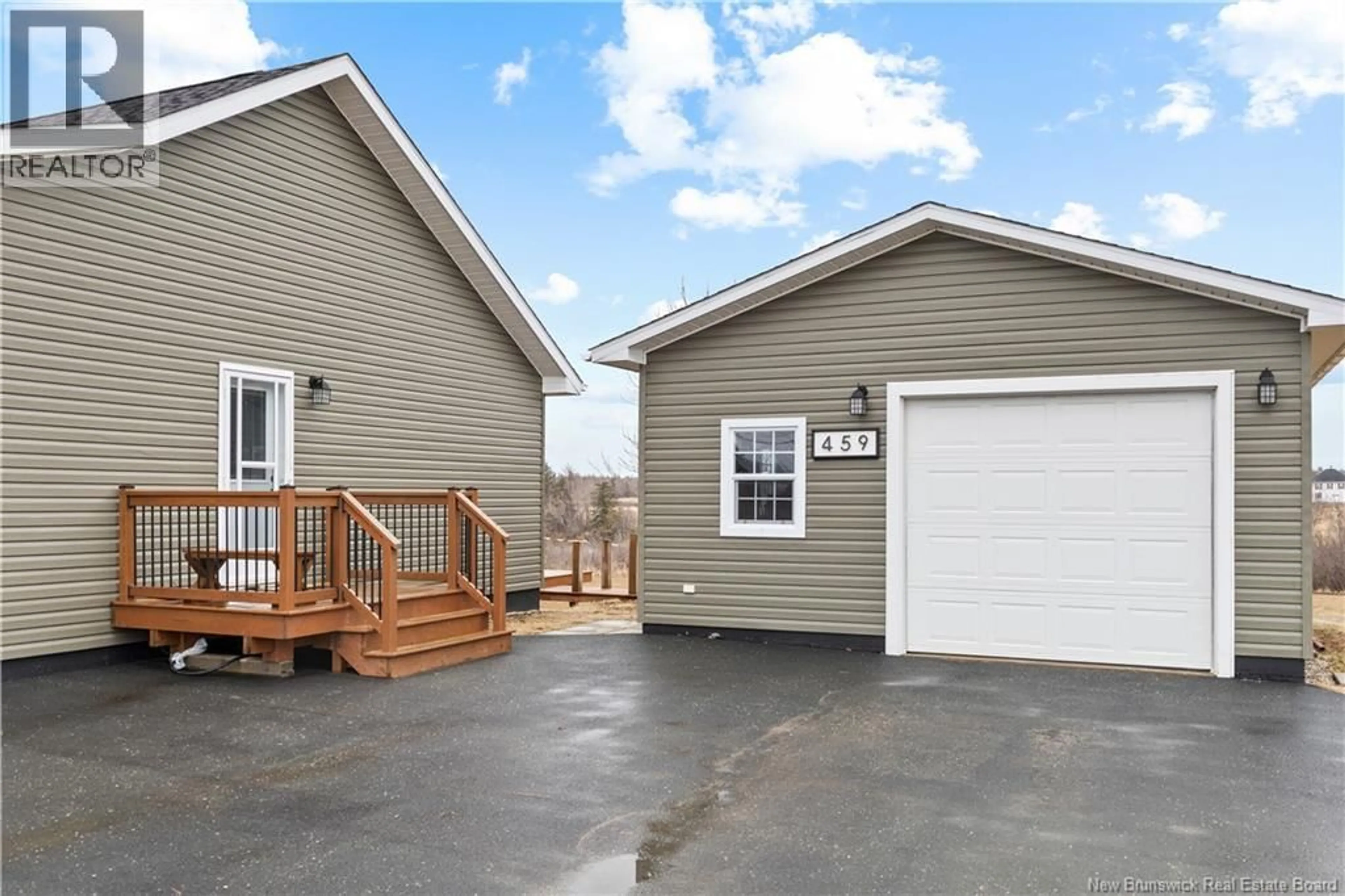 Home with vinyl exterior material, street for 459 NAPAN ROAD, Napan New Brunswick E1N4W9