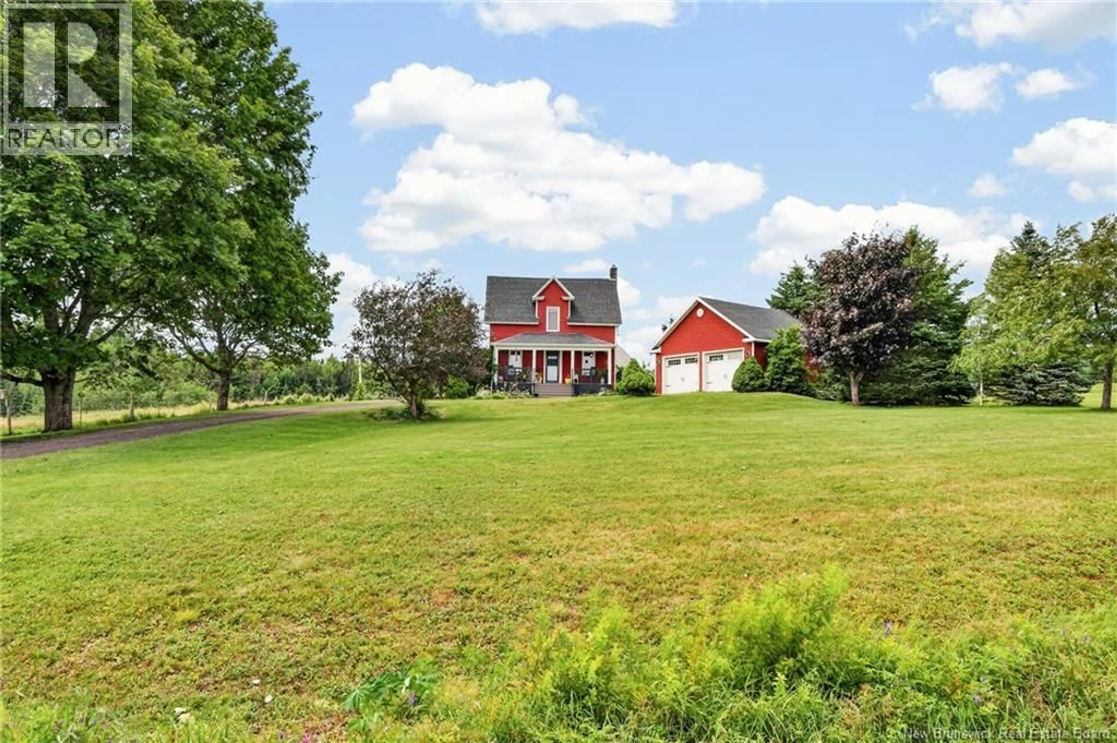 A pic from outside/outdoor area/front of a property/back of a property/a pic from drone, unknown for 40 COATES MILLS NORTH ROAD, Sainte-Marie-De-Kent New Brunswick E4S1Y1