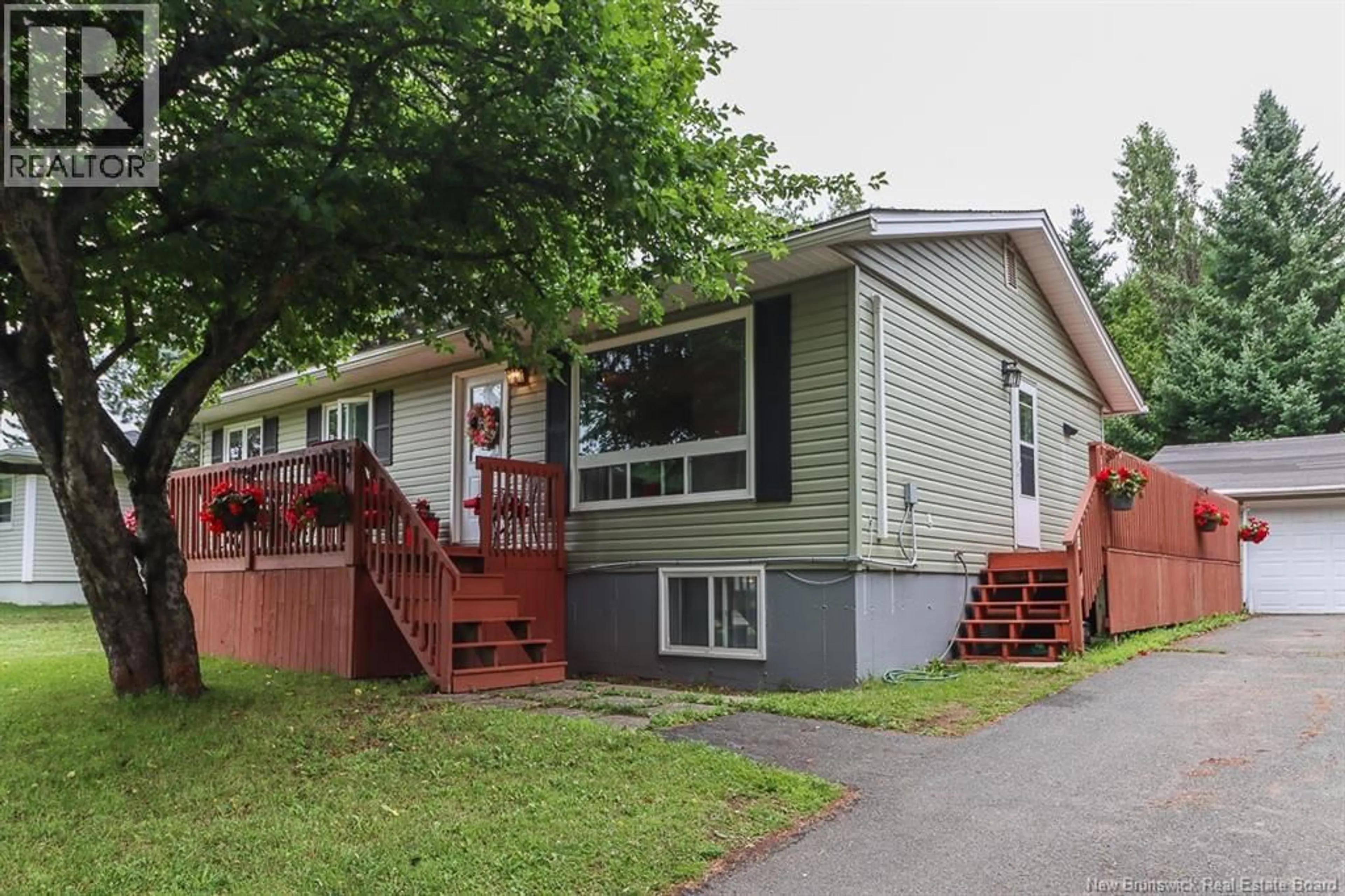 Home with vinyl exterior material, street for 3 FAIRMONT DRIVE, Hampton New Brunswick E5N7E4