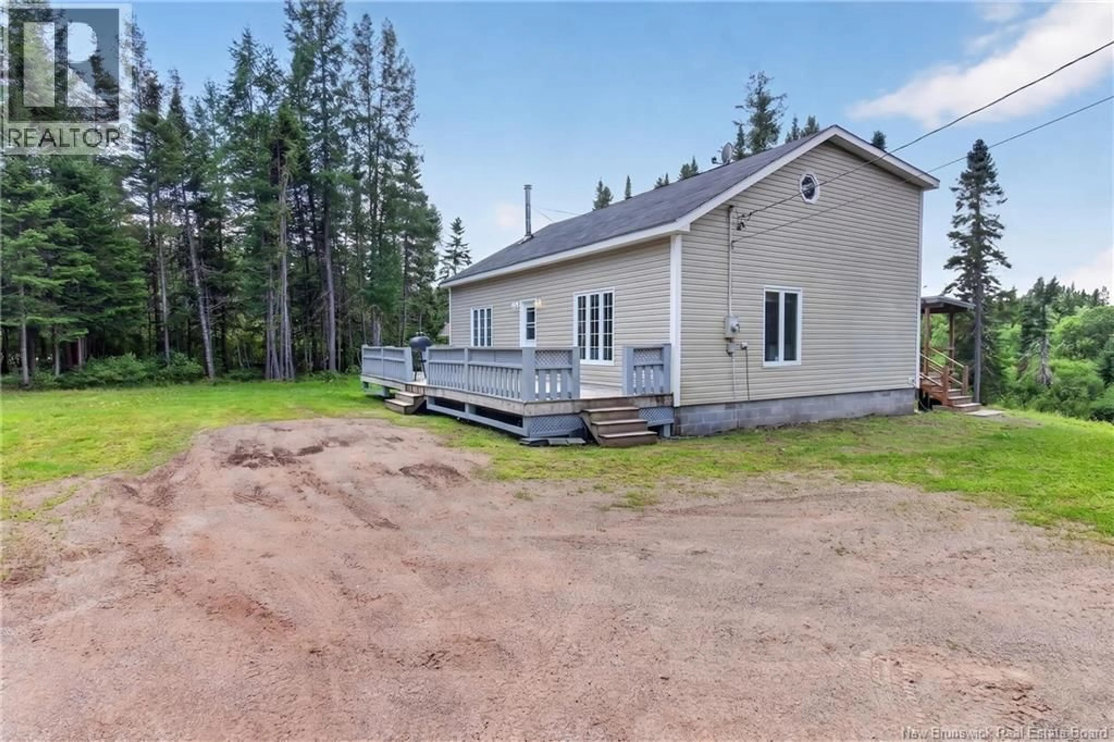 A pic from outside/outdoor area/front of a property/back of a property/a pic from drone, unknown for 675 FORKS STREAM ROAD, Canaan New Brunswick E4Z5Y1