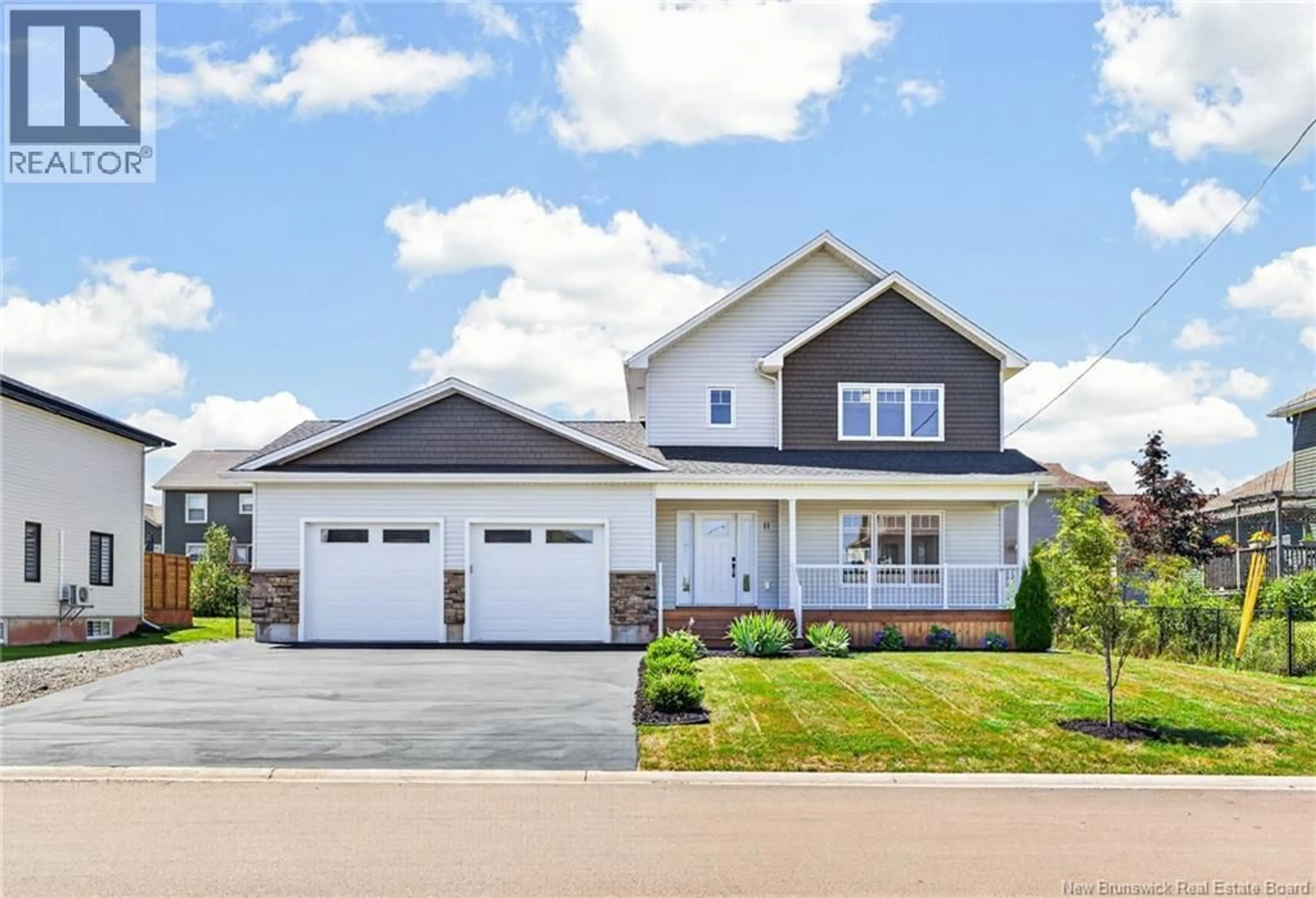 Home with vinyl exterior material, street for 11 RENOIR STREET, Moncton New Brunswick E1G5V5