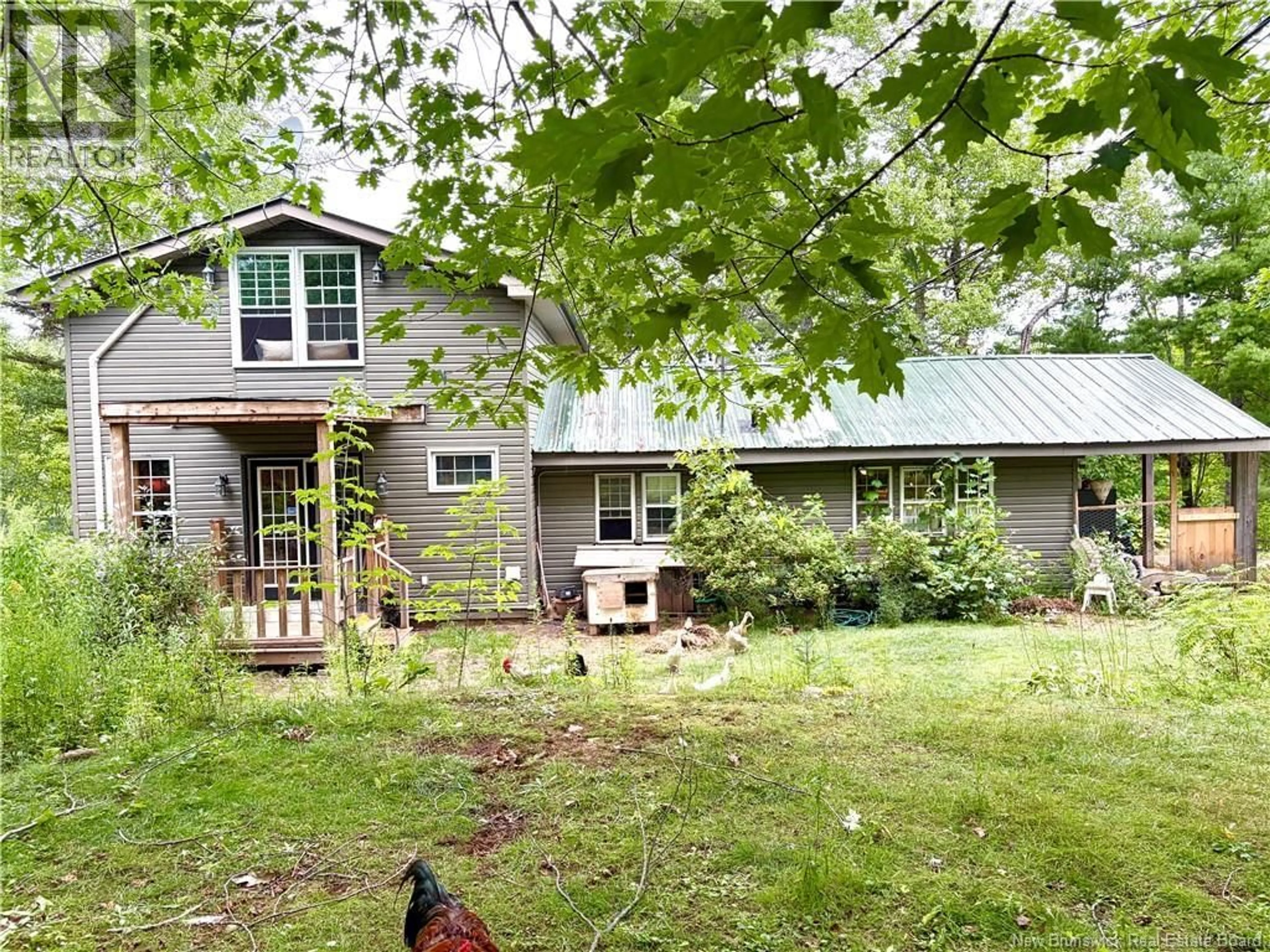 A pic from outside/outdoor area/front of a property/back of a property/a pic from drone, unknown for 34 TOWER ROAD, Havelock New Brunswick E4Z5T8