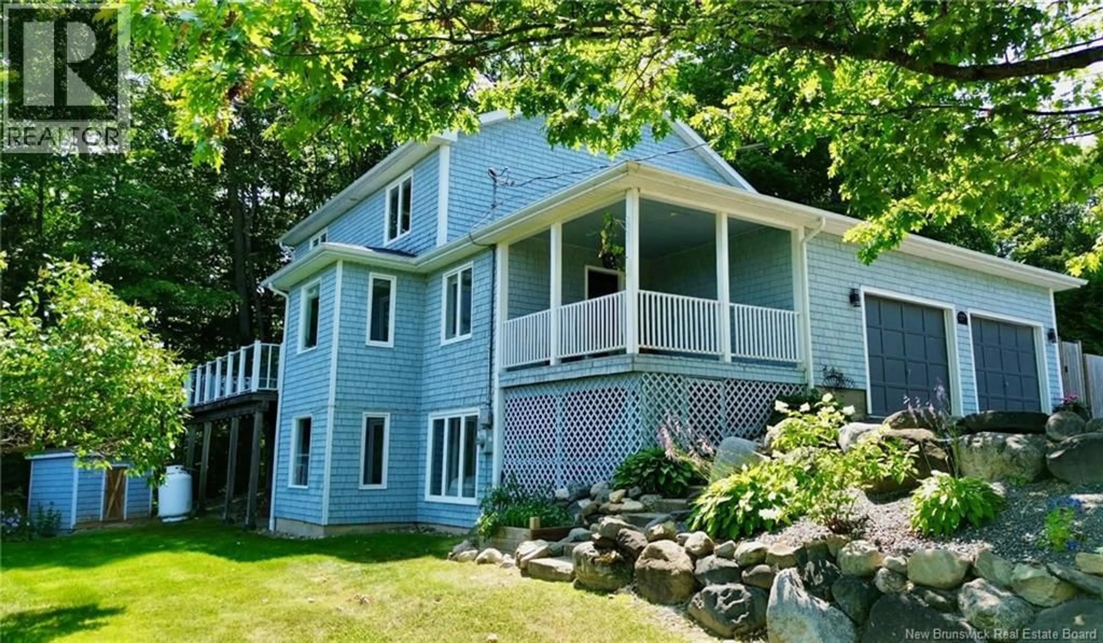 Home with vinyl exterior material, water/lake/river/ocean view for 117 WILSON STREET, Woodstock New Brunswick E7M3A2