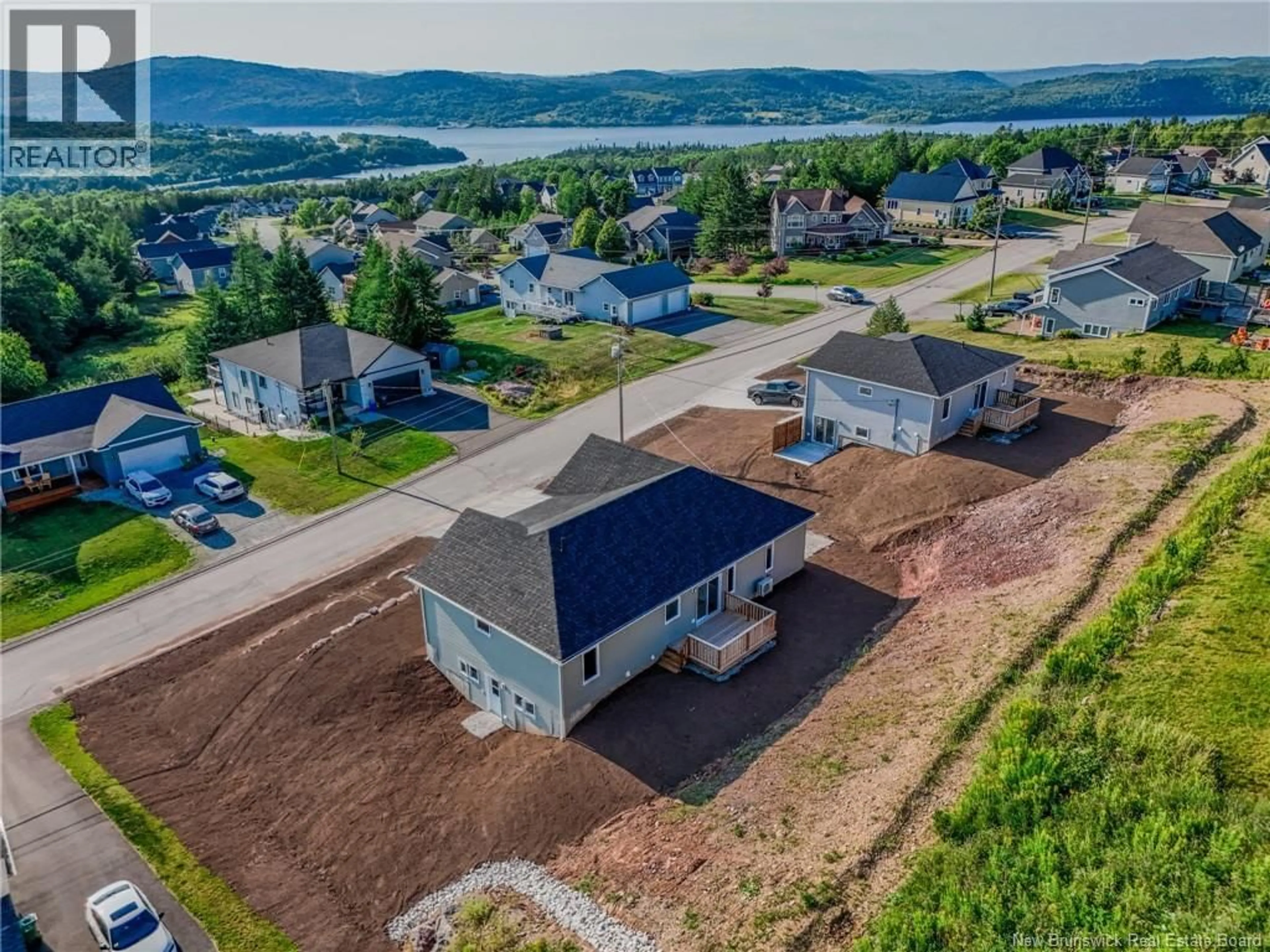 A pic from outside/outdoor area/front of a property/back of a property/a pic from drone, mountain view for 72 SQUIRE DRIVE, Quispamsis New Brunswick E2G1C1