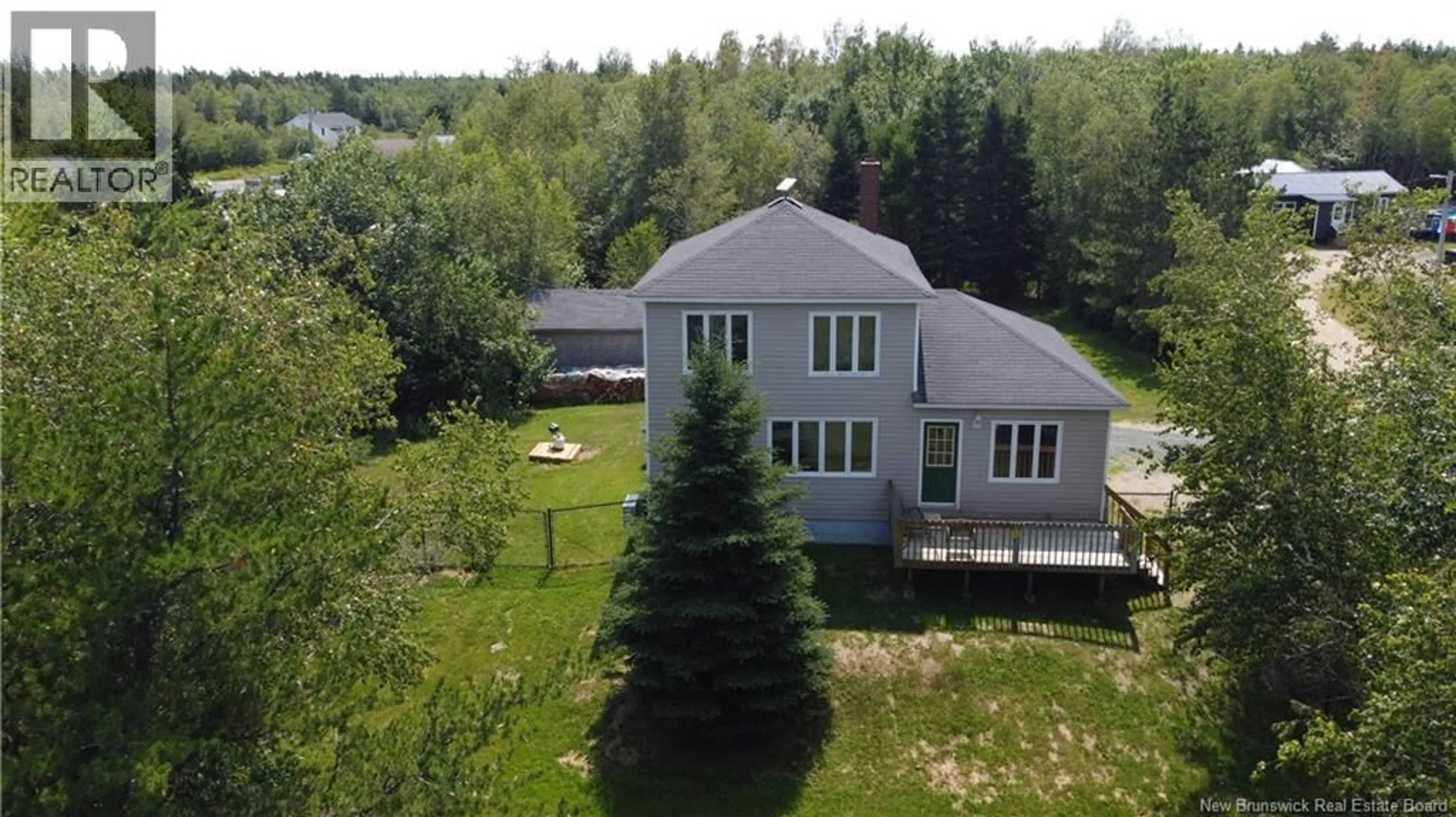 A pic from outside/outdoor area/front of a property/back of a property/a pic from drone, water/lake/river/ocean view for 9 BAYVIEW SOUTH ROAD, Baie-Sainte-Anne New Brunswick E9A1A5