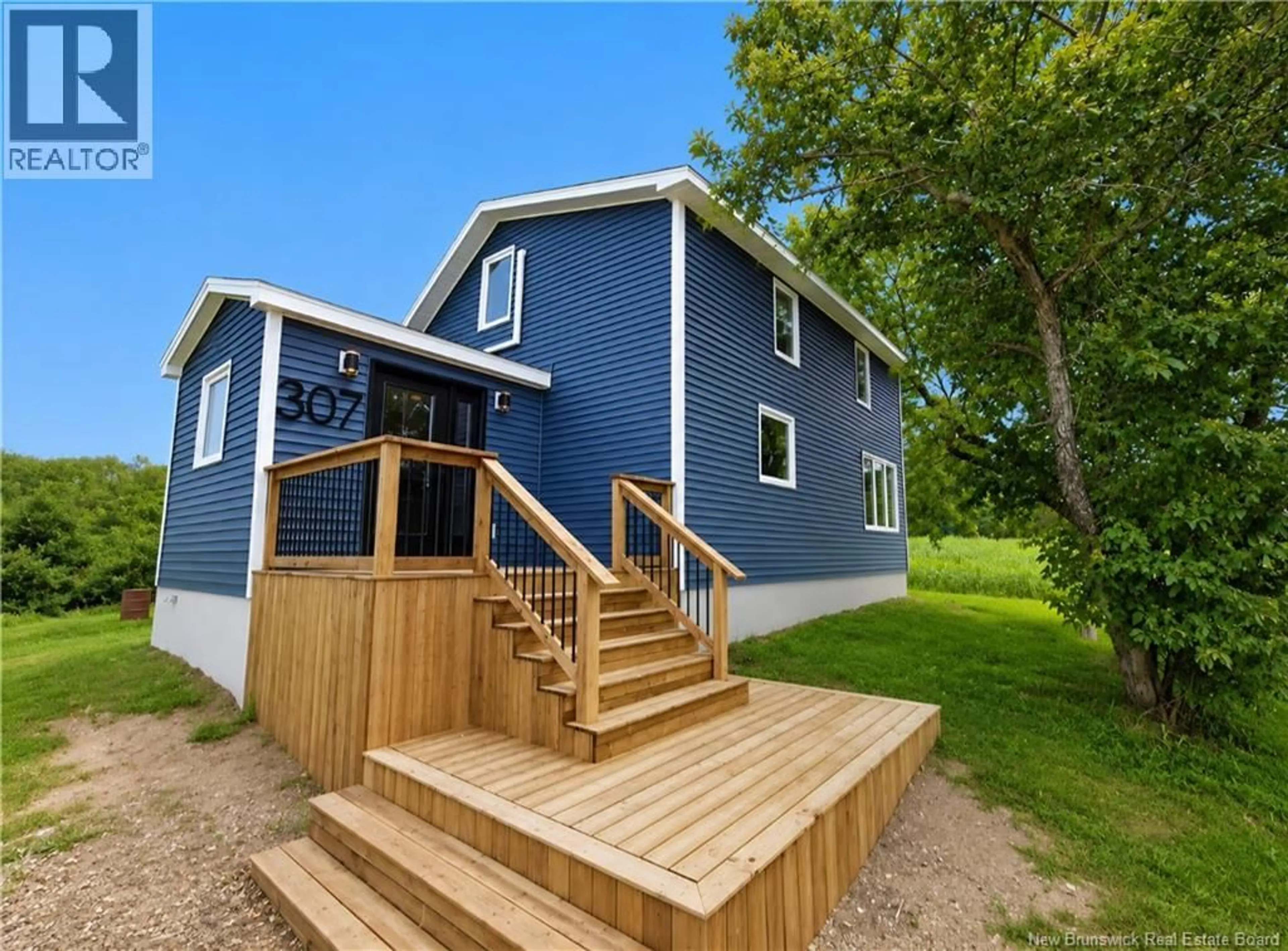 Home with vinyl exterior material, unknown for 307 BANNISTER ROAD, Salisbury New Brunswick E4J1A5