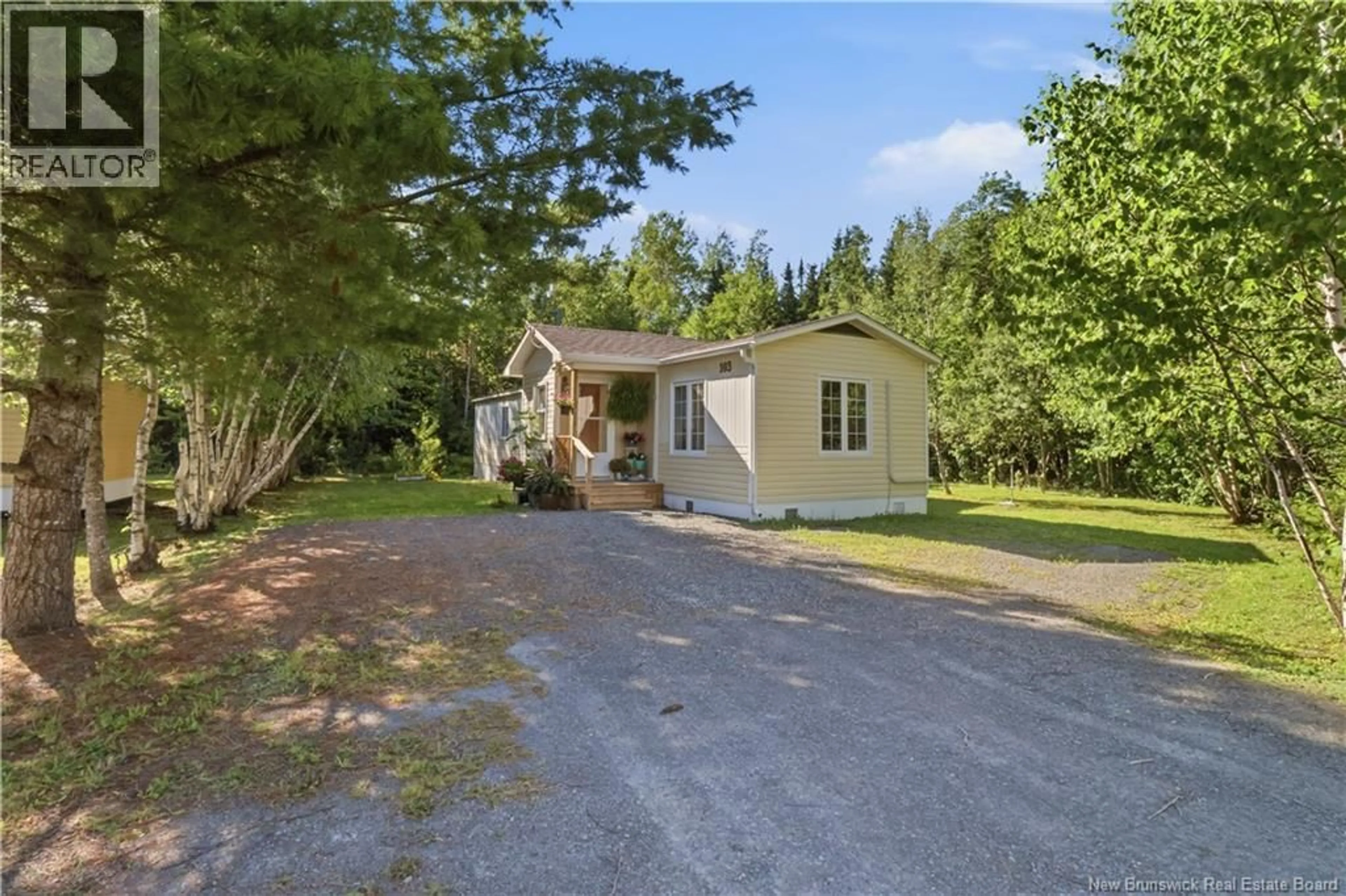 A pic from outside/outdoor area/front of a property/back of a property/a pic from drone, street for 103 NORTHWOOD STREET, Fredericton New Brunswick E3B6R4