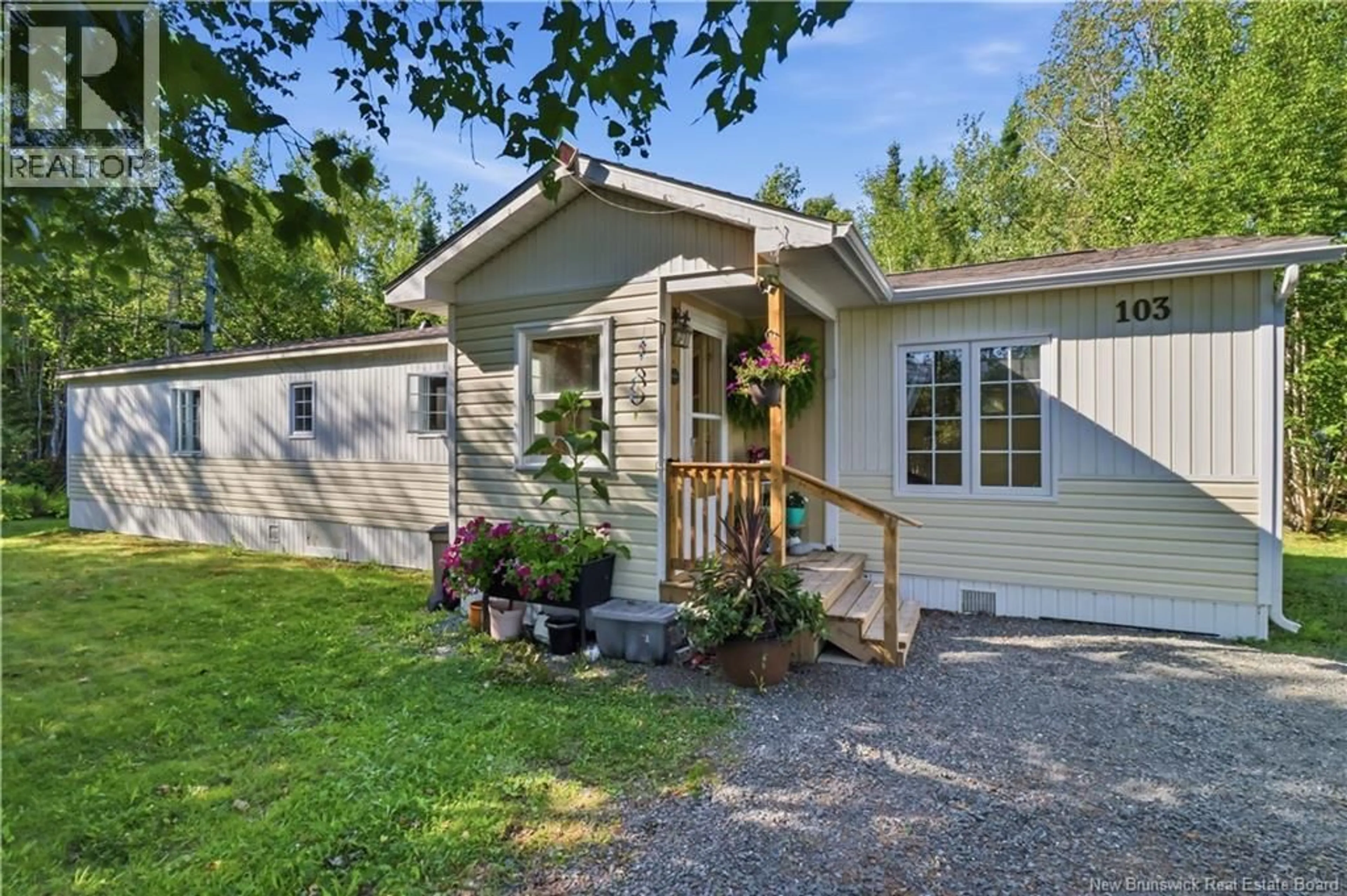 Home with vinyl exterior material, unknown for 103 NORTHWOOD STREET, Fredericton New Brunswick E3B6R4