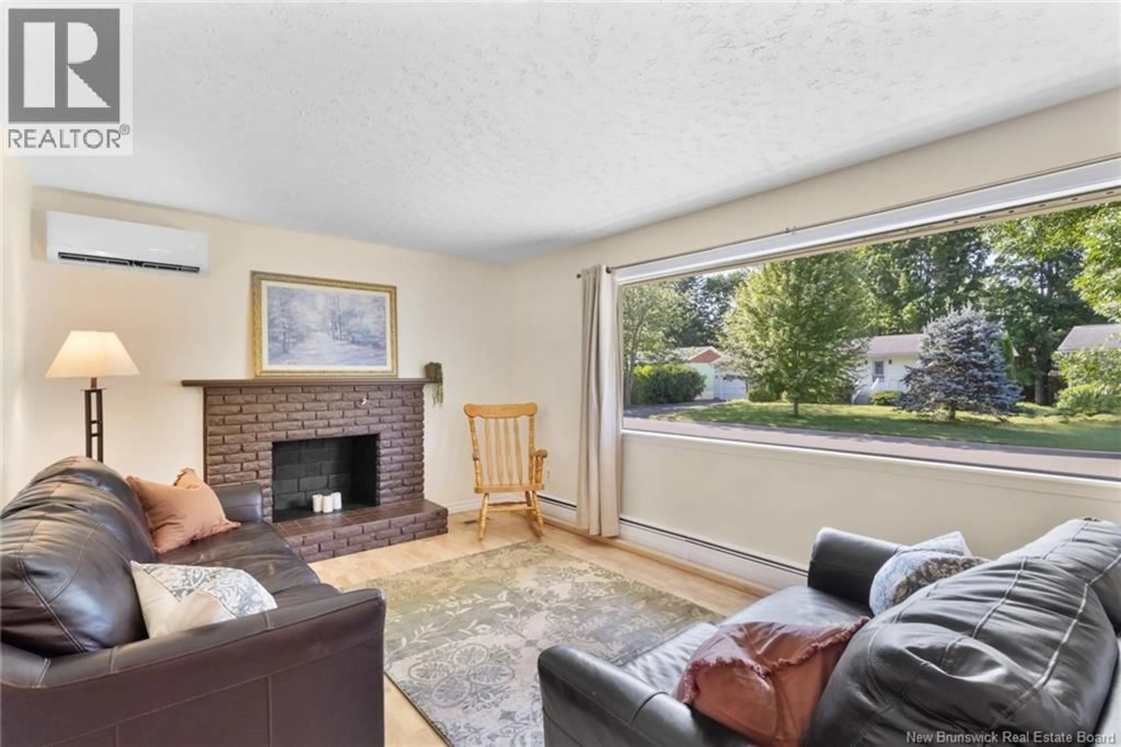 Living room with furniture, unknown for 6 ROBINSON DRIVE, Fredericton New Brunswick E3A1L8