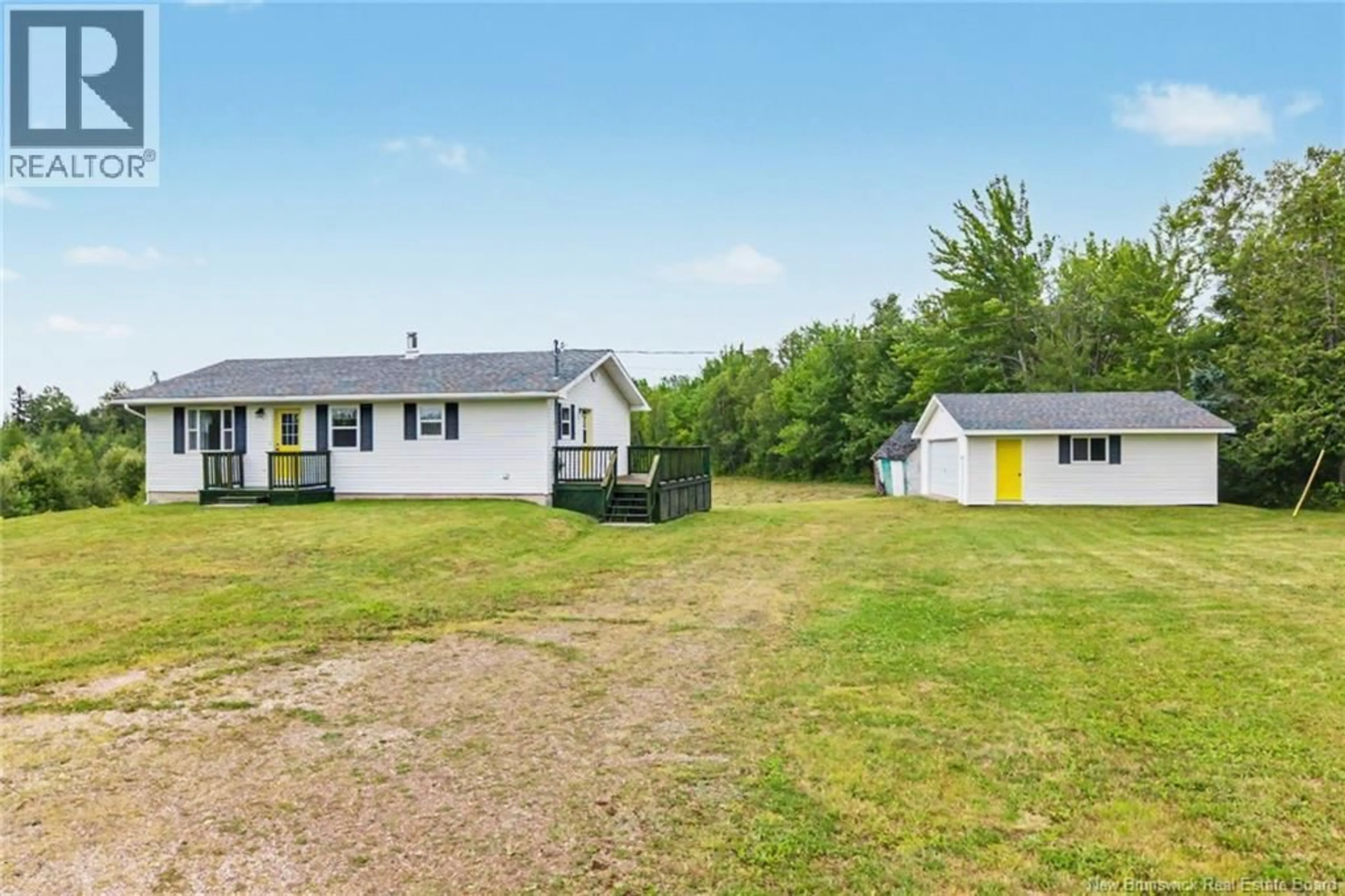 A pic from outside/outdoor area/front of a property/back of a property/a pic from drone, unknown for 10852 ROUTE 10, Youngs Cove New Brunswick E4C2G1