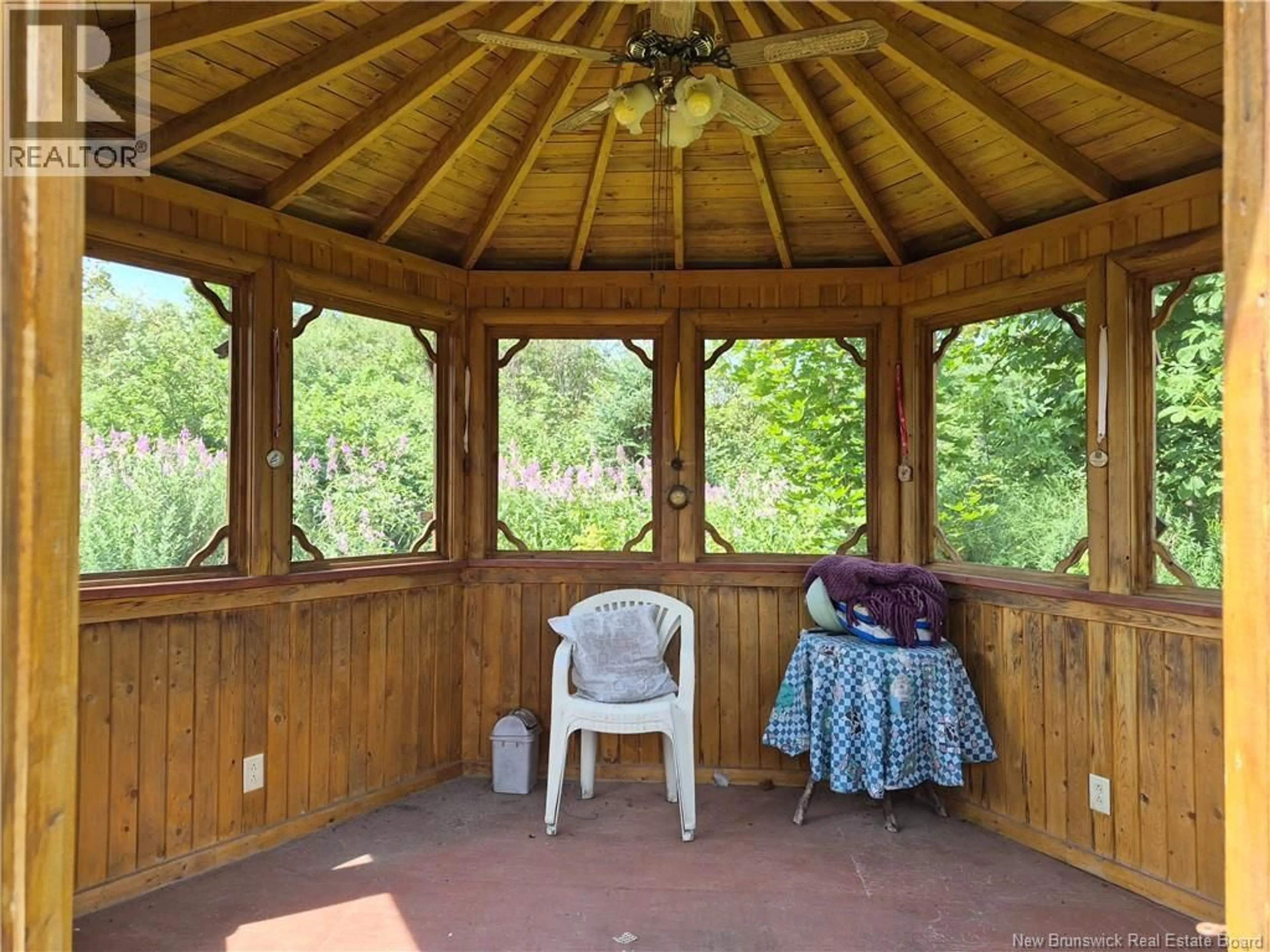 Patio, forest/trees view for 2221 CH SAINTE-LOUISE, Sainte-Louise New Brunswick E8K2X2