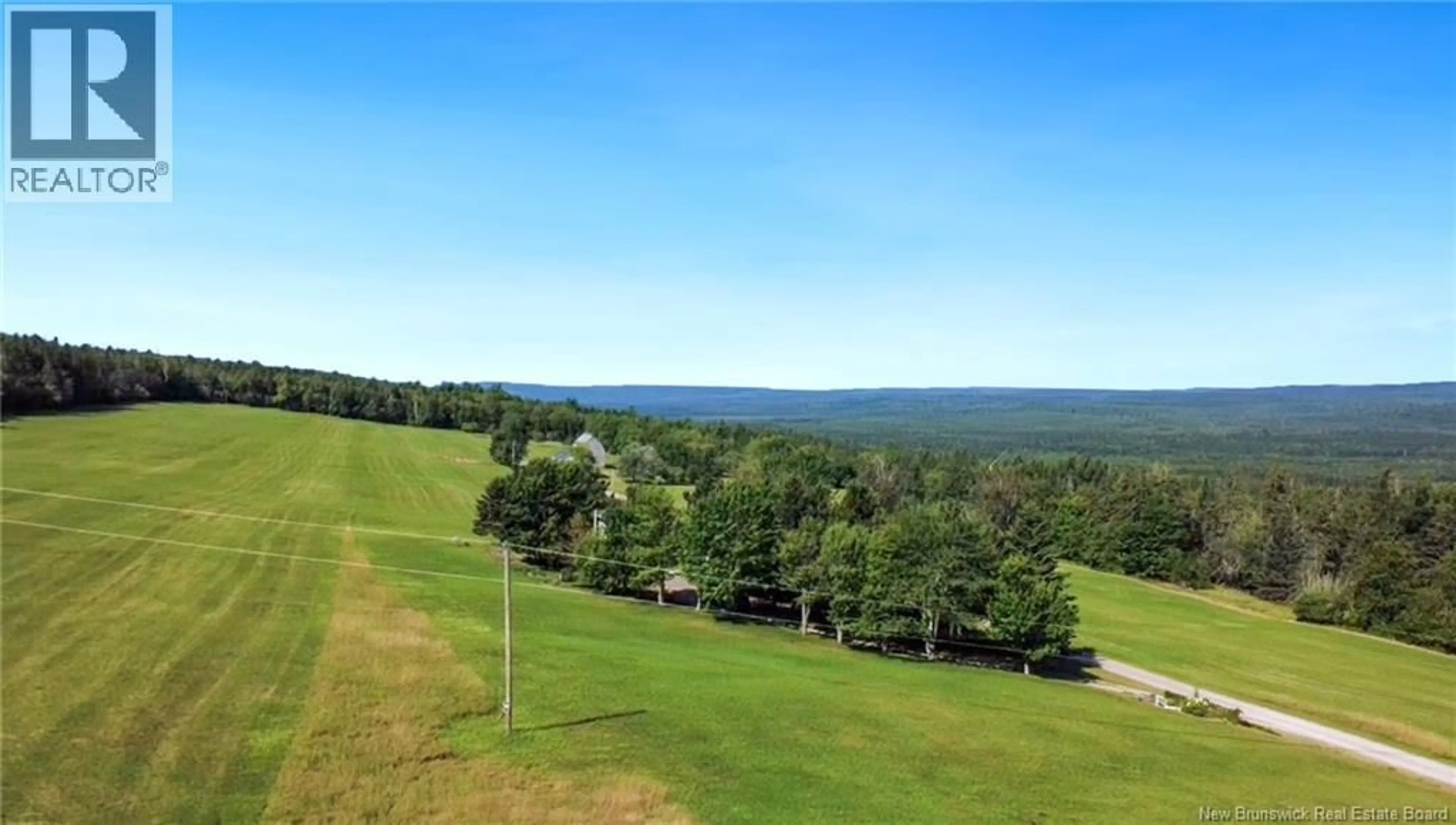 A pic from outside/outdoor area/front of a property/back of a property/a pic from drone, forest/trees view for 79 DAVIDSON ROAD, Anagance New Brunswick E4Z1C6