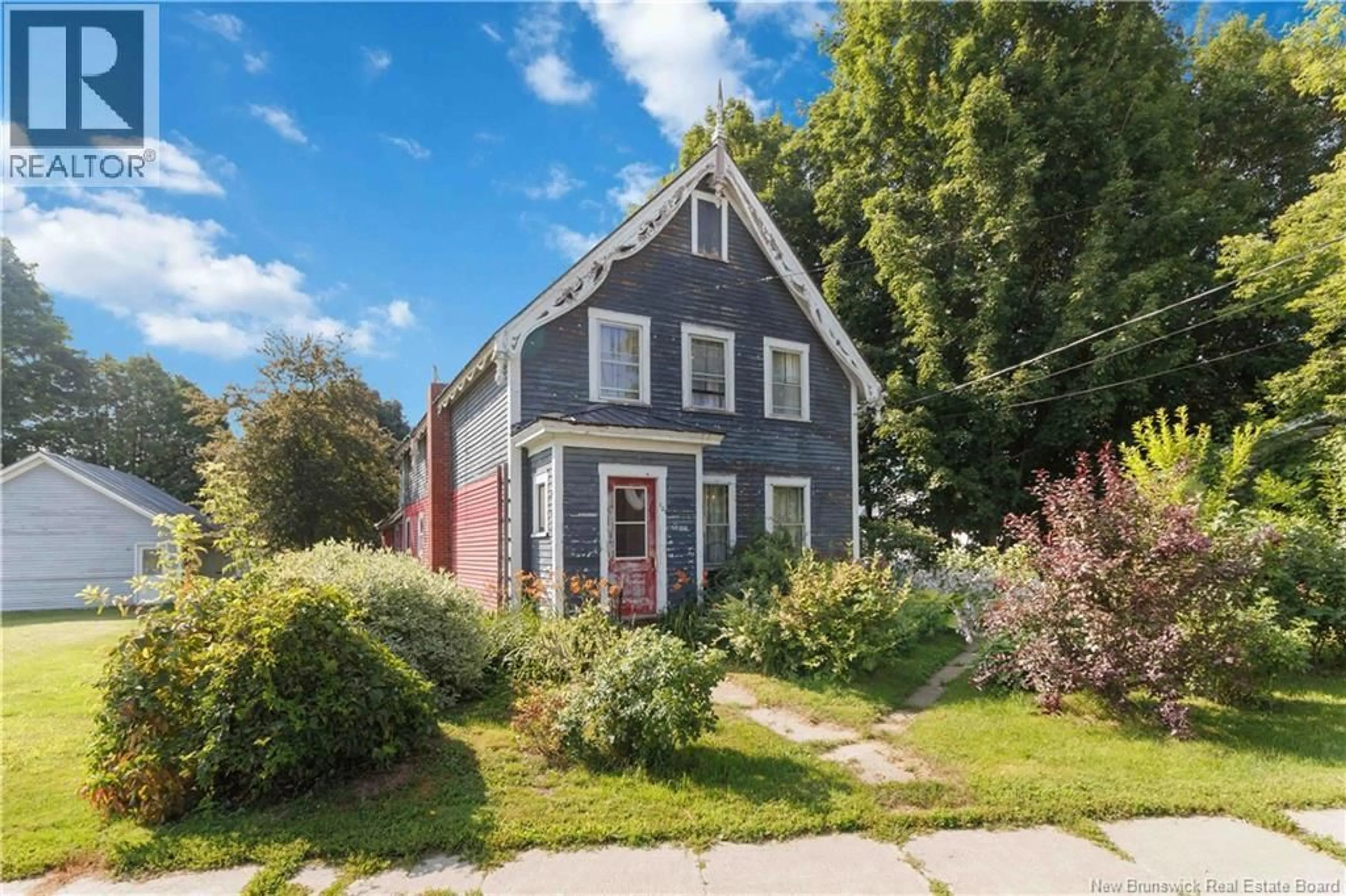 Home with brick exterior material, street for 121 ST GERTRUDE STREET, Woodstock New Brunswick E7M2S8