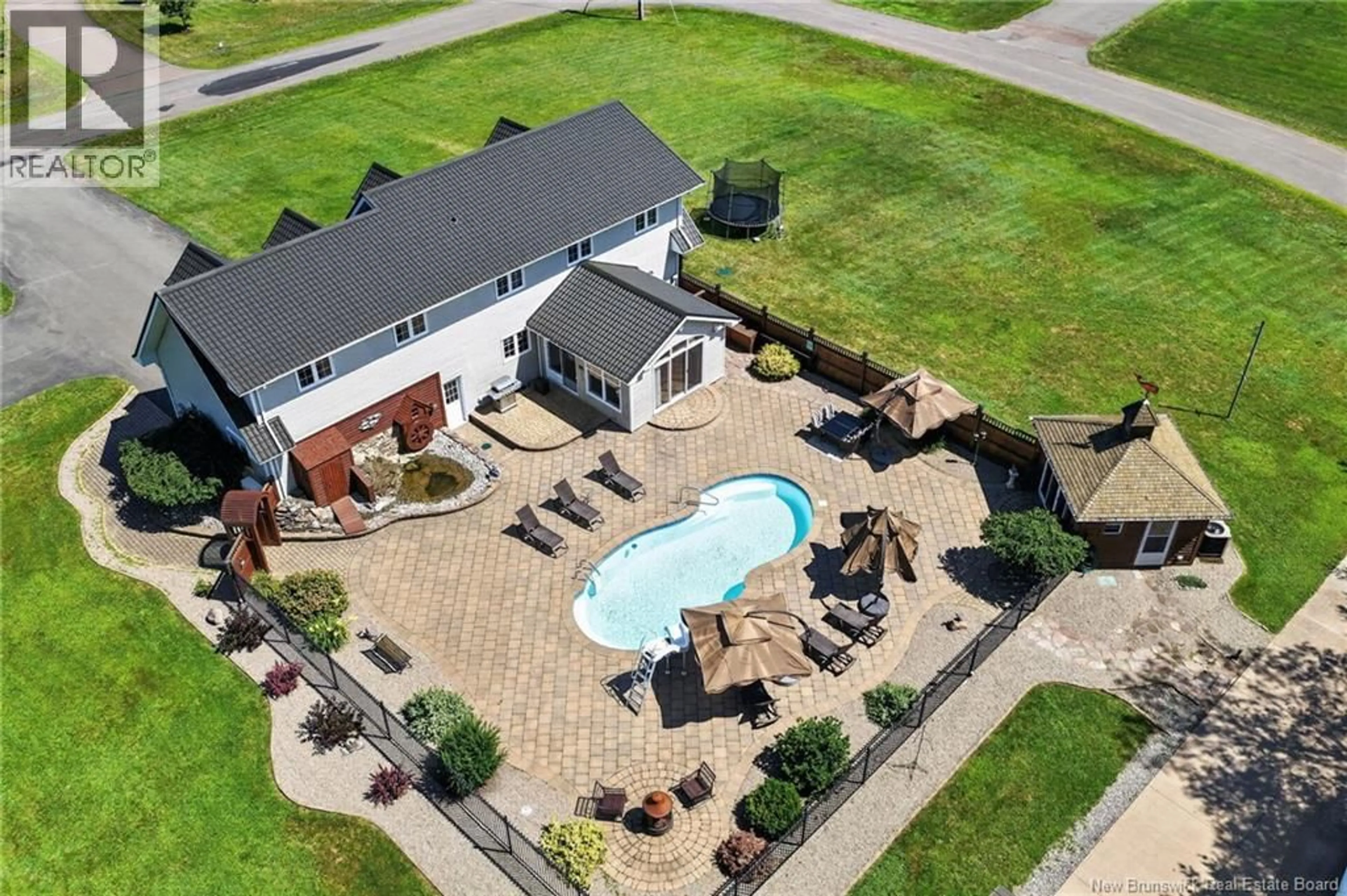 A pic from outside/outdoor area/front of a property/back of a property/a pic from drone, water/lake/river/ocean view for 25 GERVIC CRESCENT, Grand-Barachois New Brunswick E4P7N7