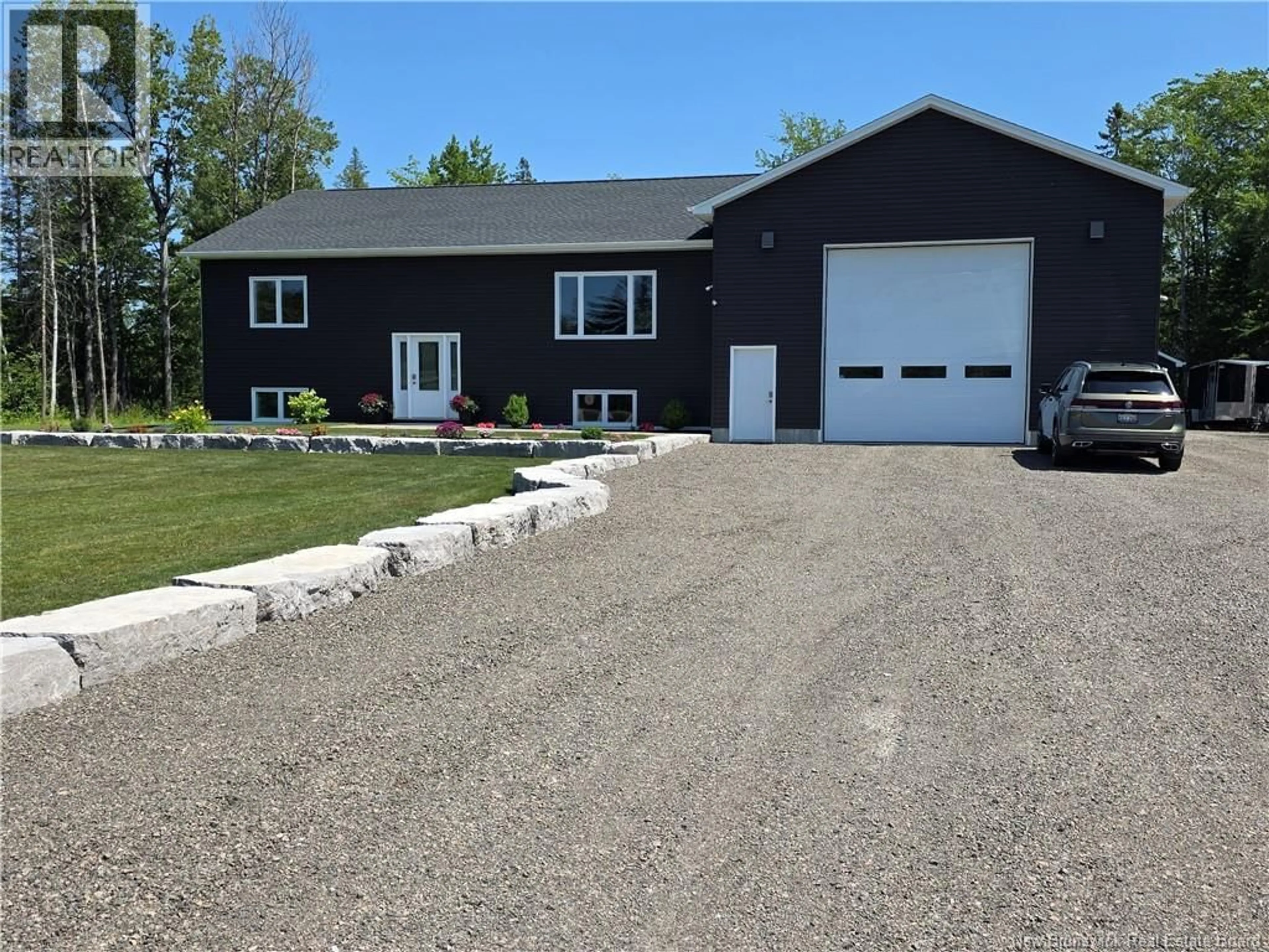 Home with vinyl exterior material, street for 4419 RTE 115, Saint-Antoine New Brunswick E4V2Z5