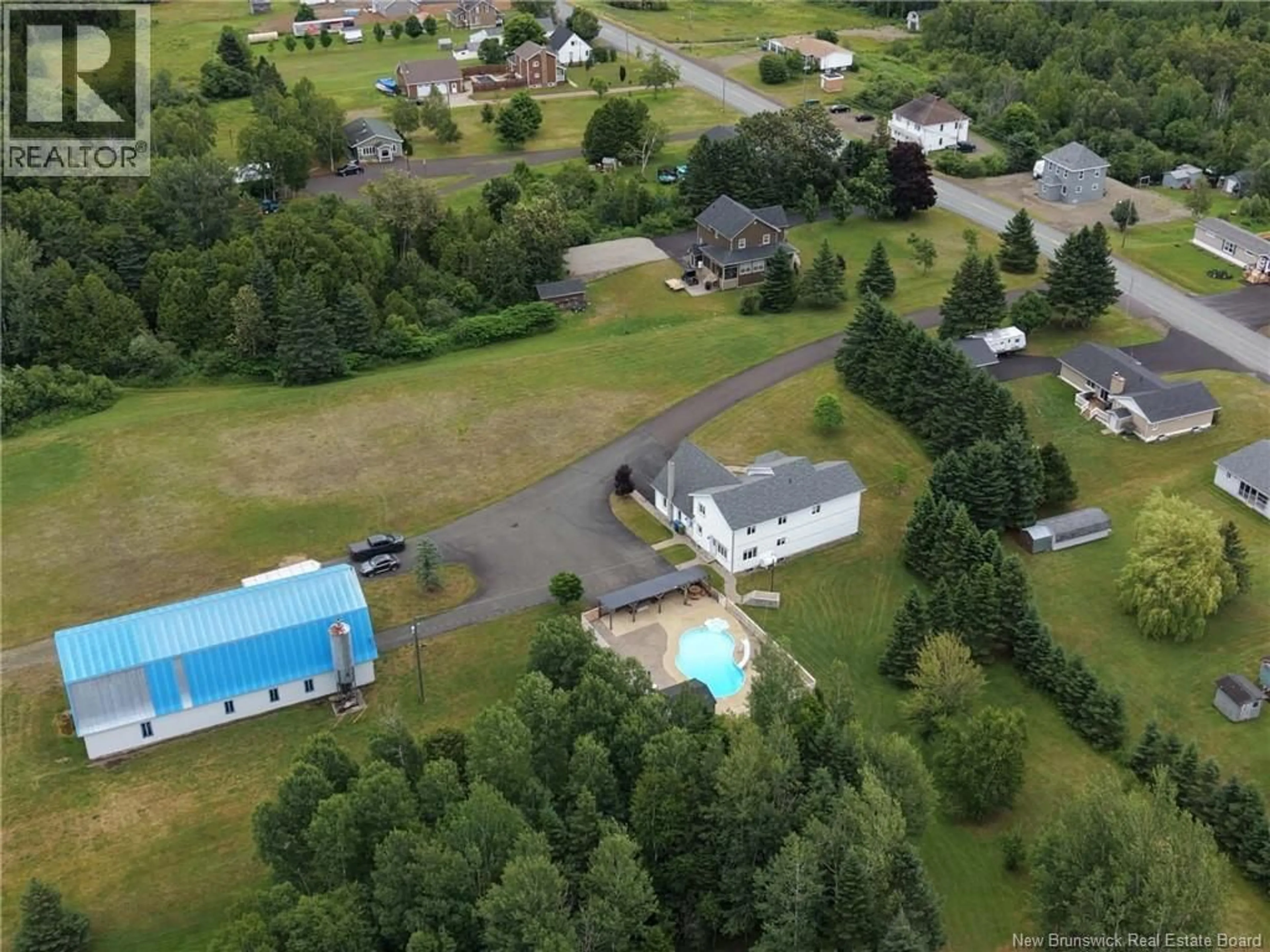 A pic from outside/outdoor area/front of a property/back of a property/a pic from drone, mountain view for 1359 DES PIONNIERS AVENUE, Balmoral New Brunswick E8E1B7