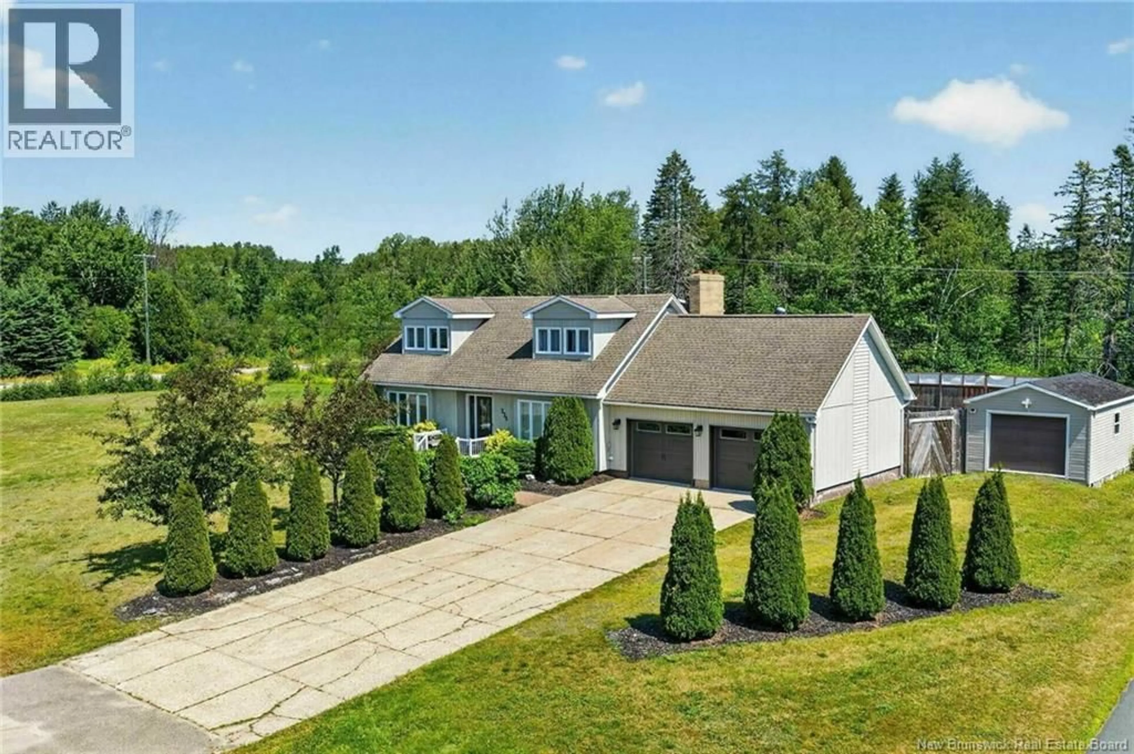 A pic from outside/outdoor area/front of a property/back of a property/a pic from drone, unknown for 226 PERCY KELLY DRIVE, Miramichi New Brunswick E1V5V7