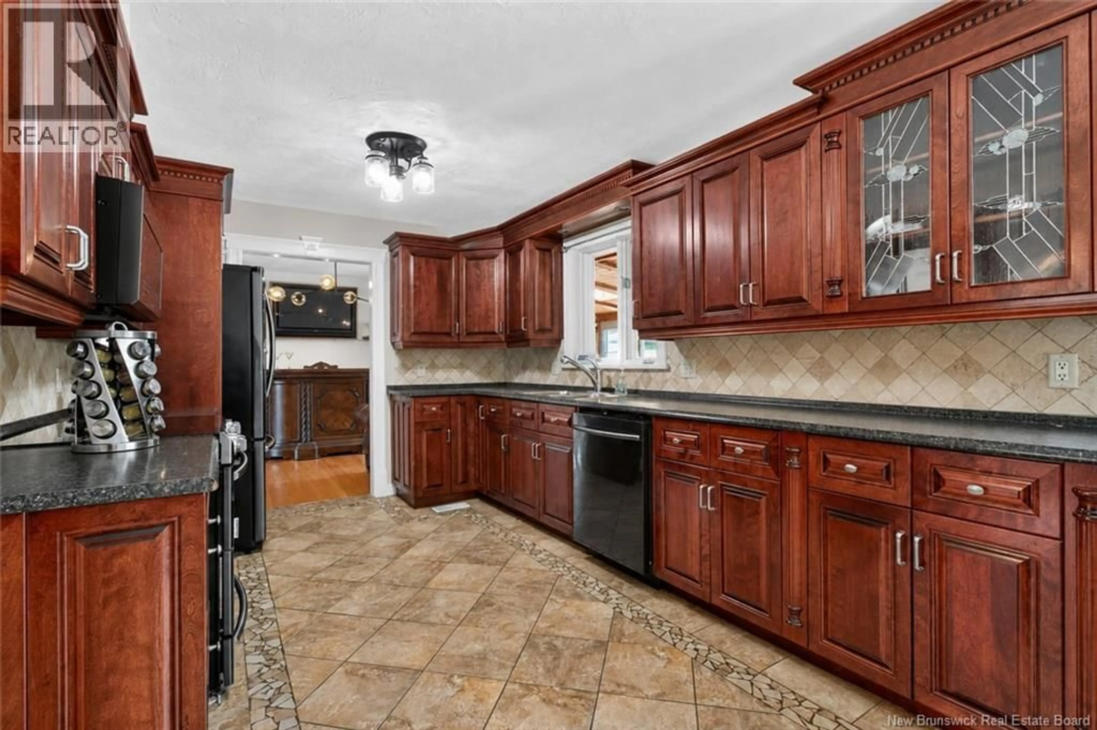 Open concept kitchen, ceramic/tile floor for 226 PERCY KELLY DRIVE, Miramichi New Brunswick E1V5V7