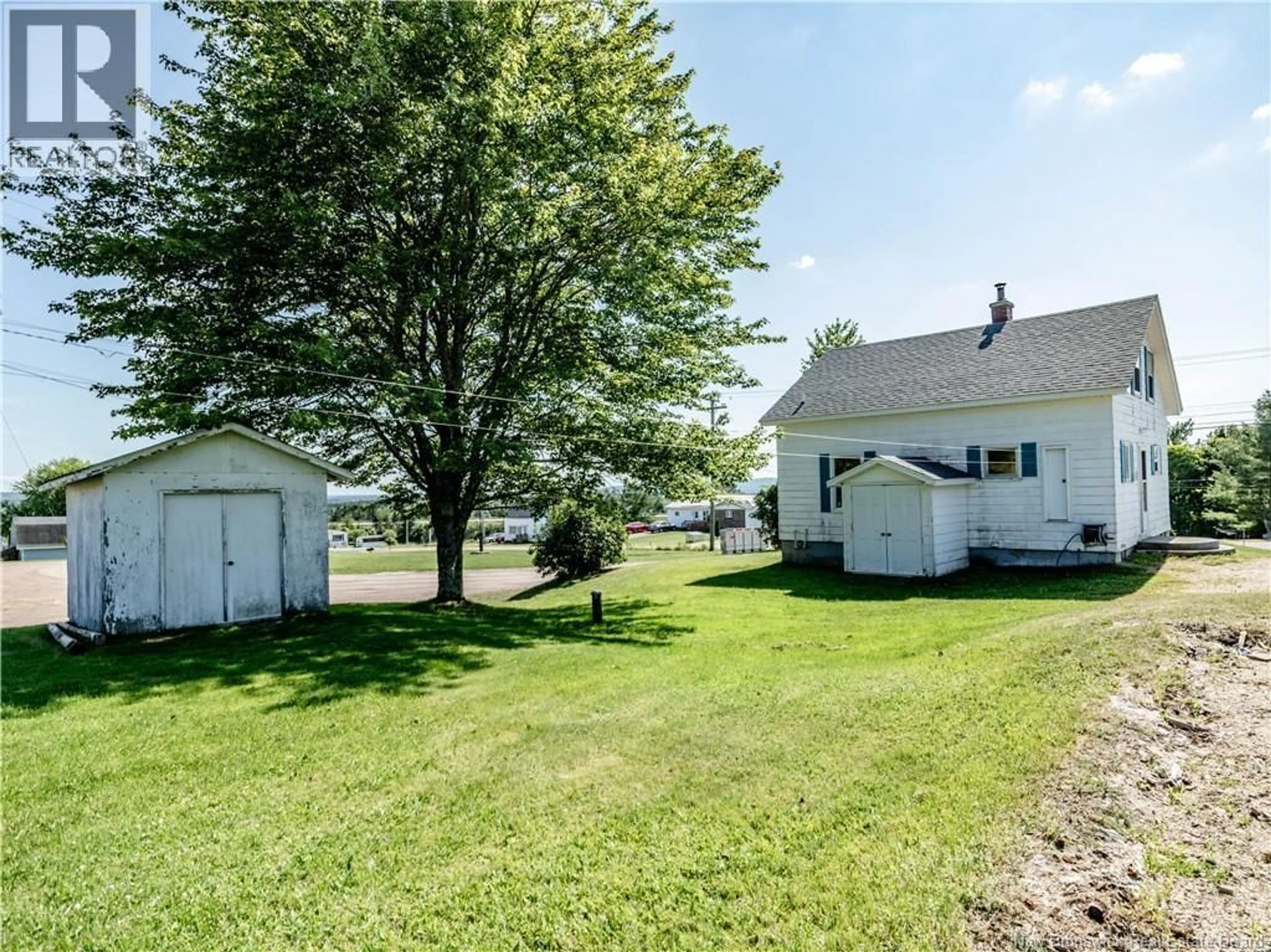 A pic from outside/outdoor area/front of a property/back of a property/a pic from drone, water/lake/river/ocean view for 569 MEMRAMCOOK EAST, Memramcook New Brunswick E4K1M2