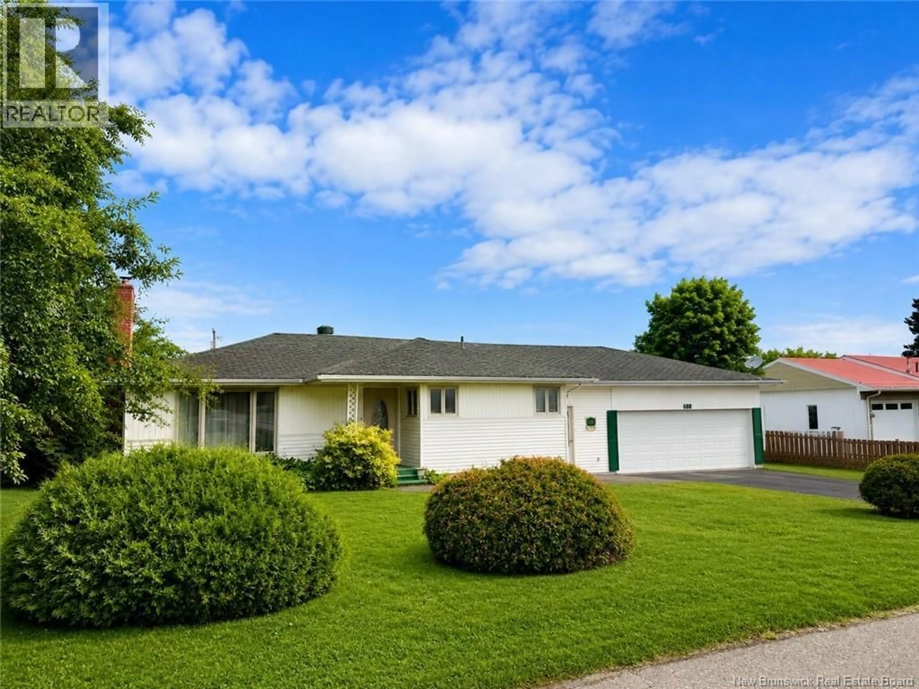 Home with vinyl exterior material, street for 688 EH DAIGLE BOULEVARD, Grand-Sault/Grand Falls New Brunswick E3Z2S1