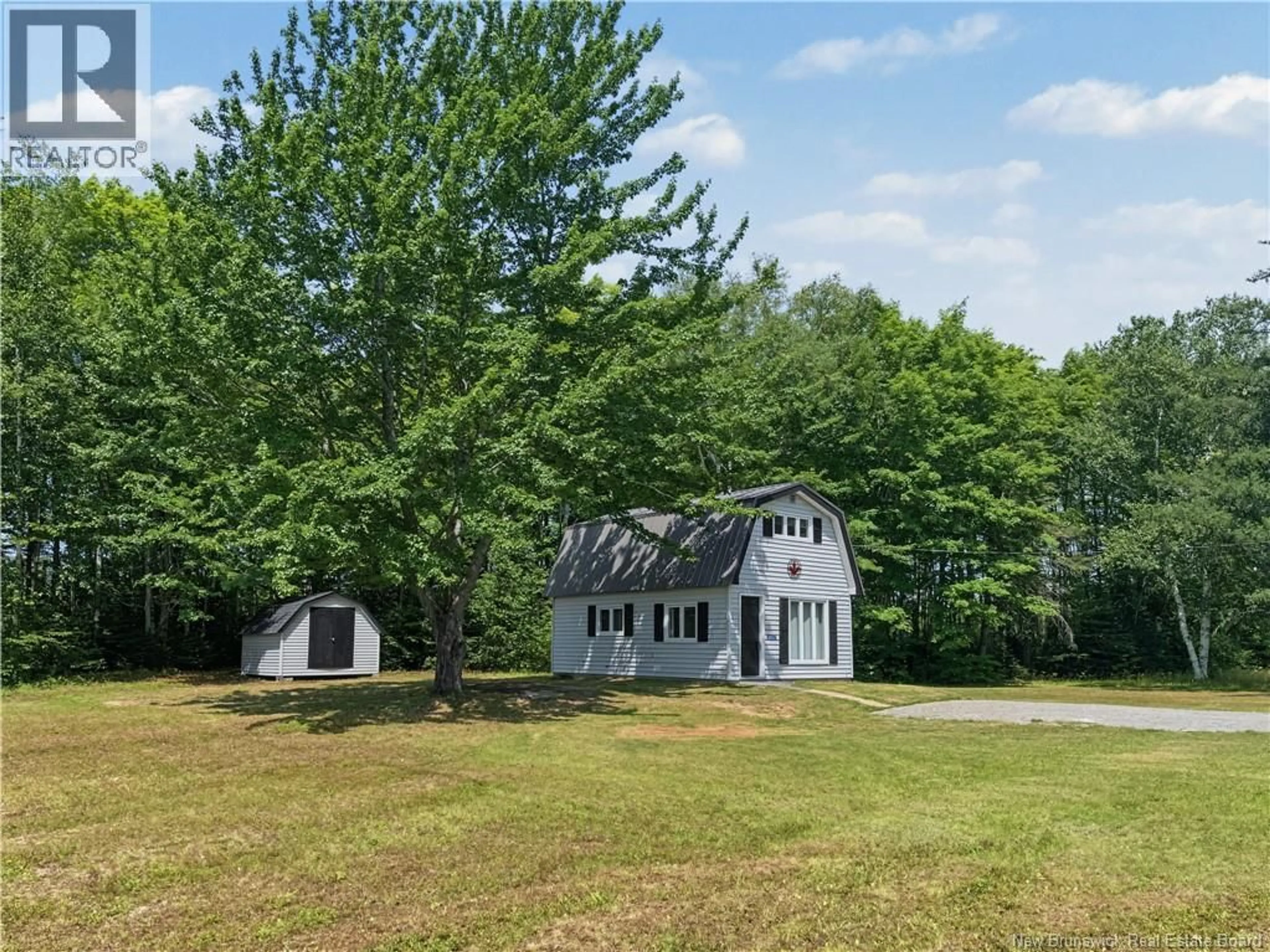 A pic from outside/outdoor area/front of a property/back of a property/a pic from drone, unknown for 3622 ROUTE 480, Acadieville New Brunswick E4Y2B4