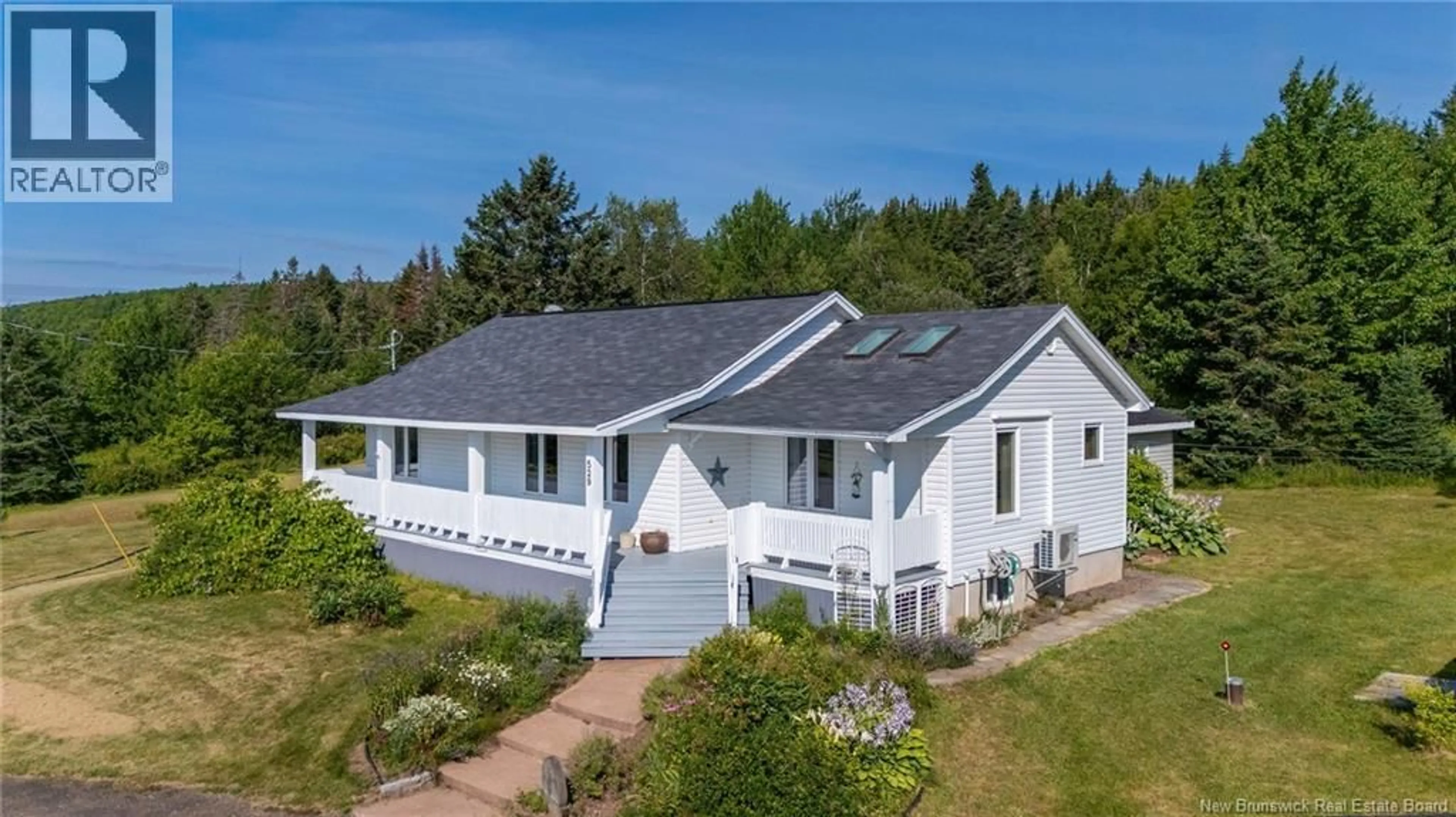 A pic from outside/outdoor area/front of a property/back of a property/a pic from drone, unknown for 529 AMMON ROAD, Ammon New Brunswick E1G3N3