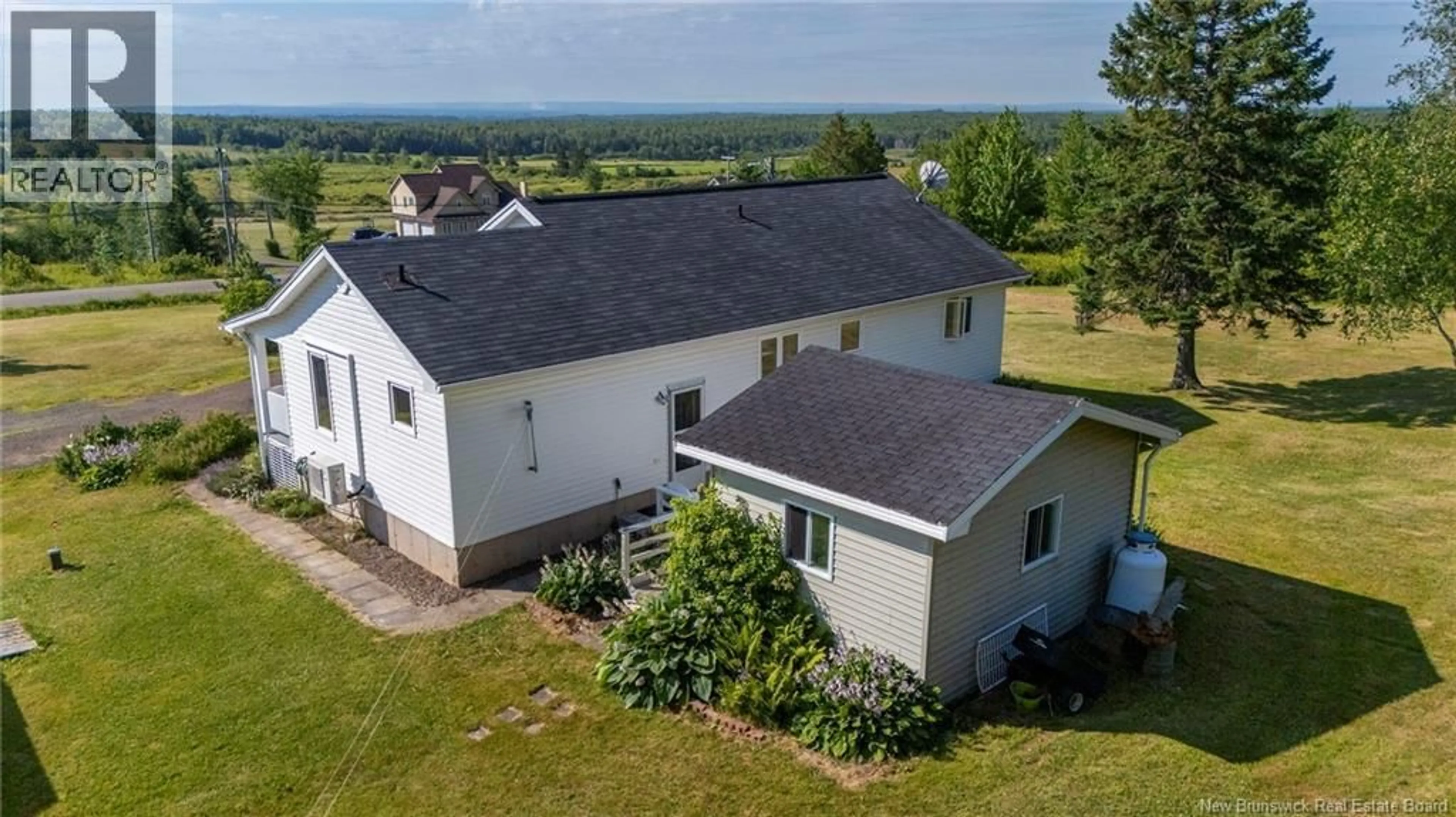 A pic from outside/outdoor area/front of a property/back of a property/a pic from drone, building for 529 AMMON ROAD, Ammon New Brunswick E1G3N3