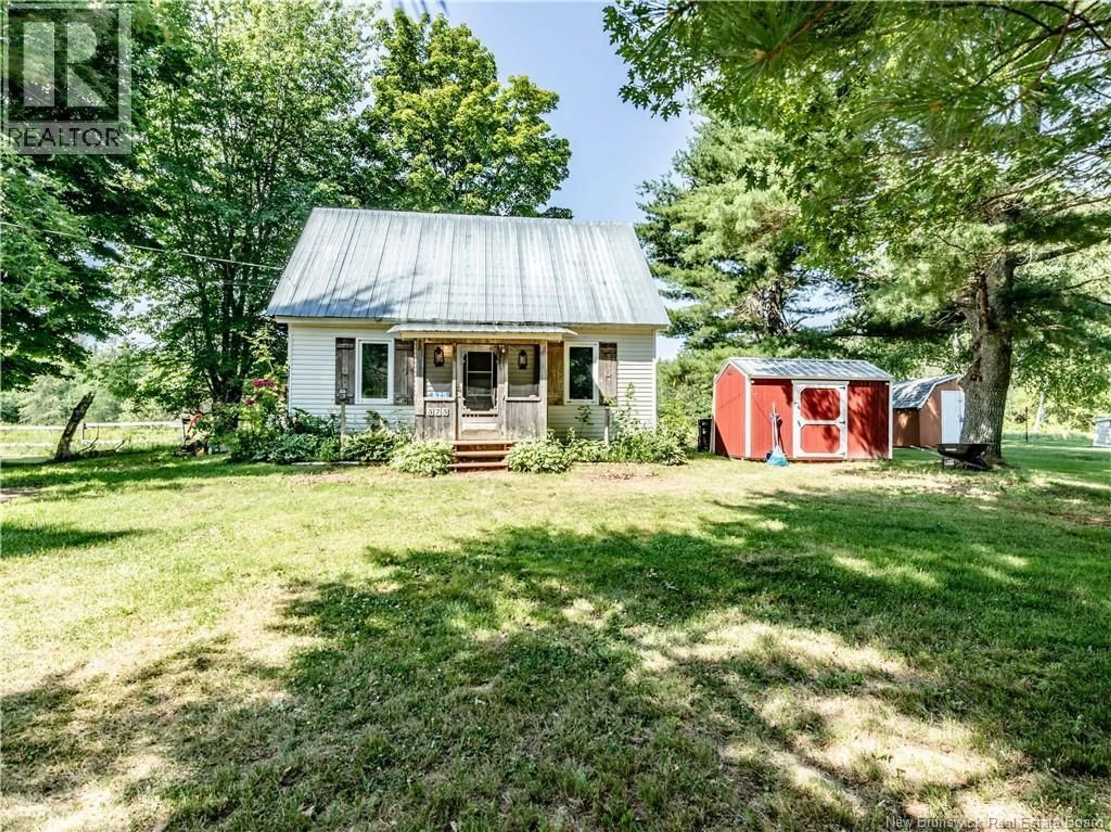 A pic from outside/outdoor area/front of a property/back of a property/a pic from drone, street for 575 ALDOUANE STATION CROSS, Aldouane New Brunswick E4W4K5