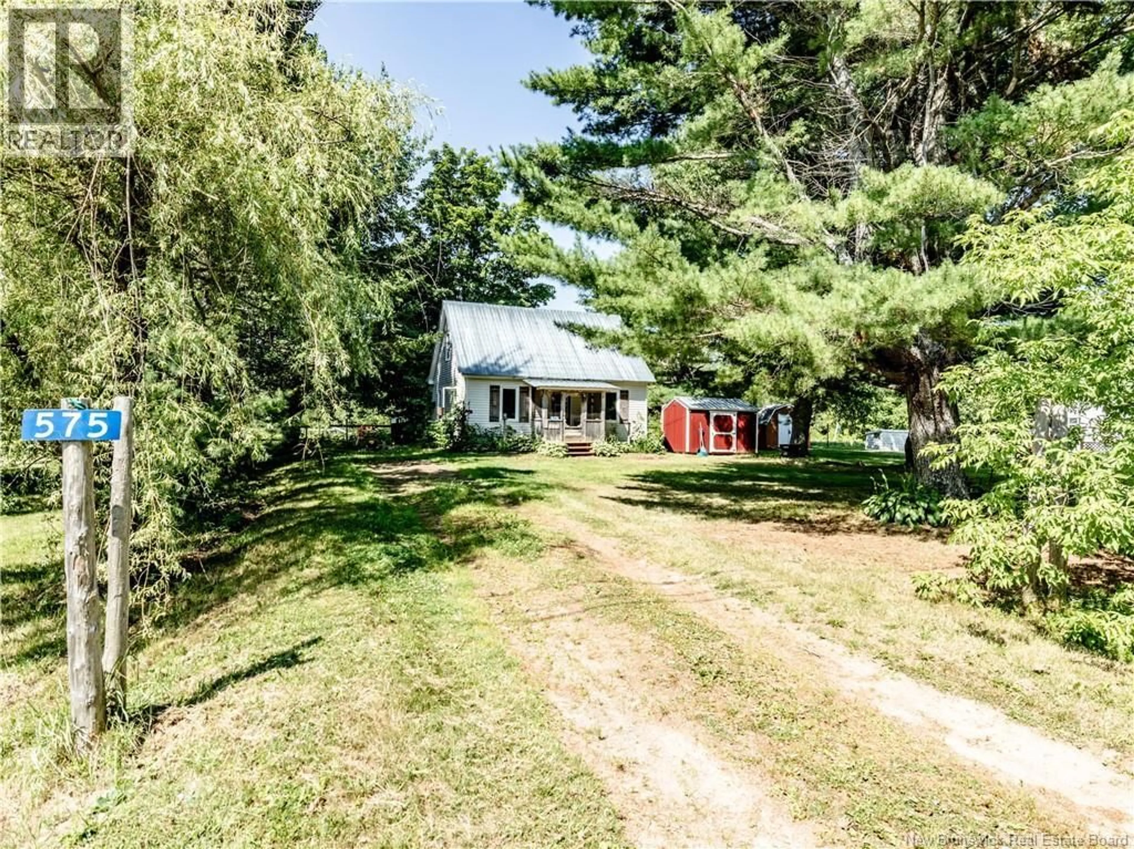 A pic from outside/outdoor area/front of a property/back of a property/a pic from drone, street for 575 ALDOUANE STATION CROSS, Aldouane New Brunswick E4W4K5
