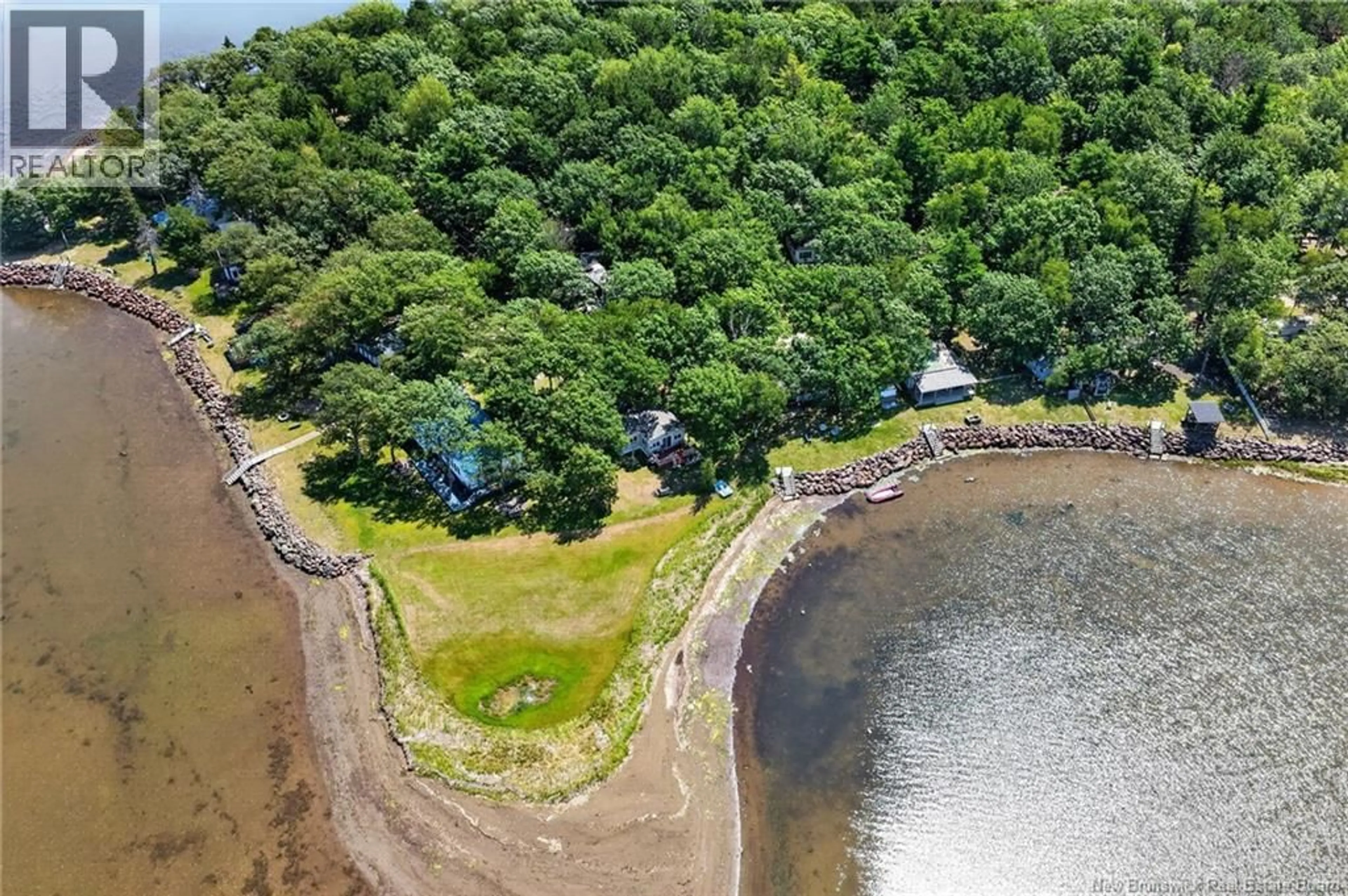 A pic from outside/outdoor area/front of a property/back of a property/a pic from drone, water/lake/river/ocean view for 73 COLPITTS STREET, Cocagne New Brunswick E4R2G7