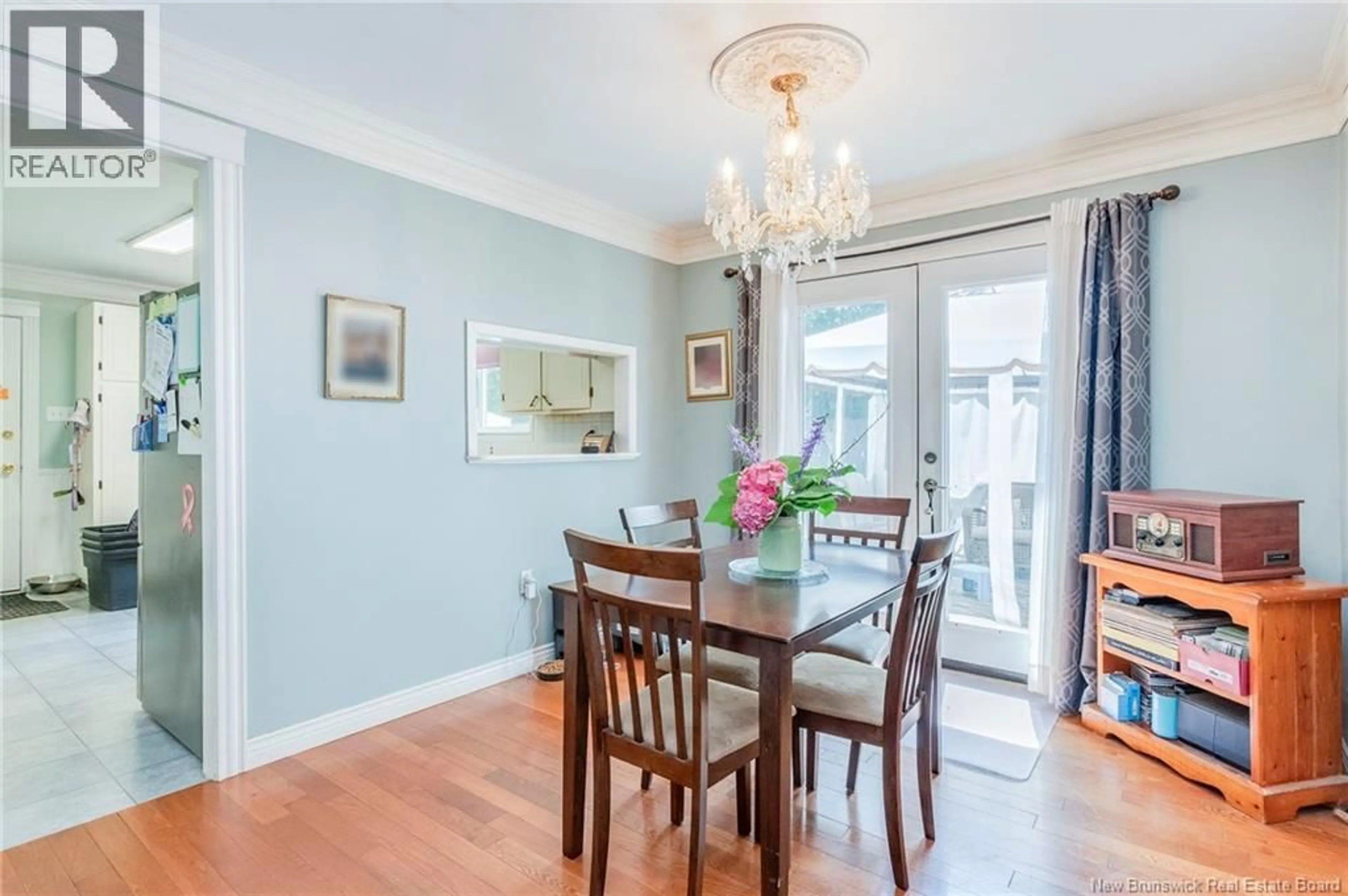 Dining room, wood/laminate floor for 4 DOFRED ROAD, Rothesay New Brunswick E2S1A6