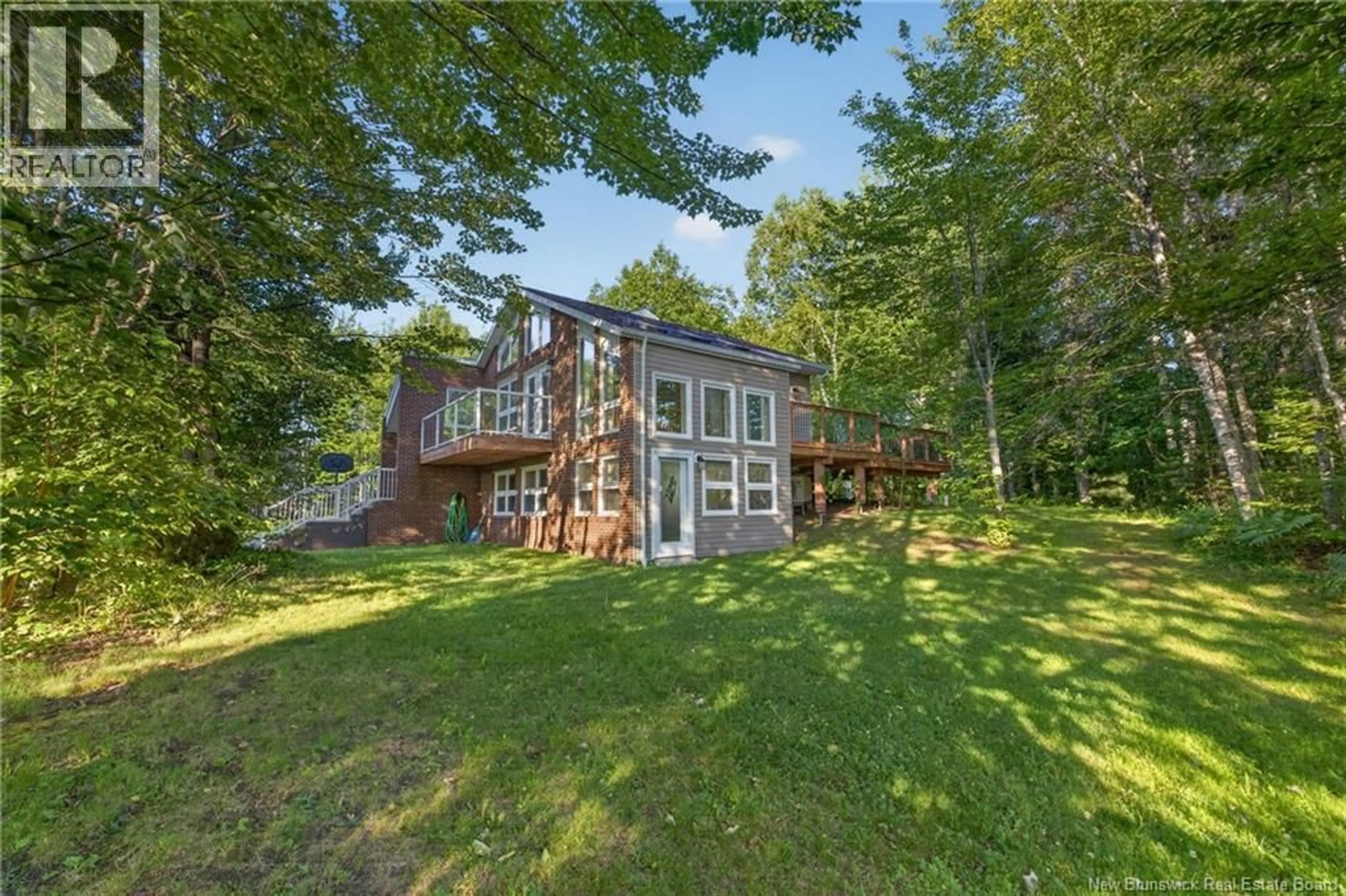 A pic from outside/outdoor area/front of a property/back of a property/a pic from drone, water/lake/river/ocean view for 410 DENSMORE STREET, Bathurst New Brunswick E2A4X8