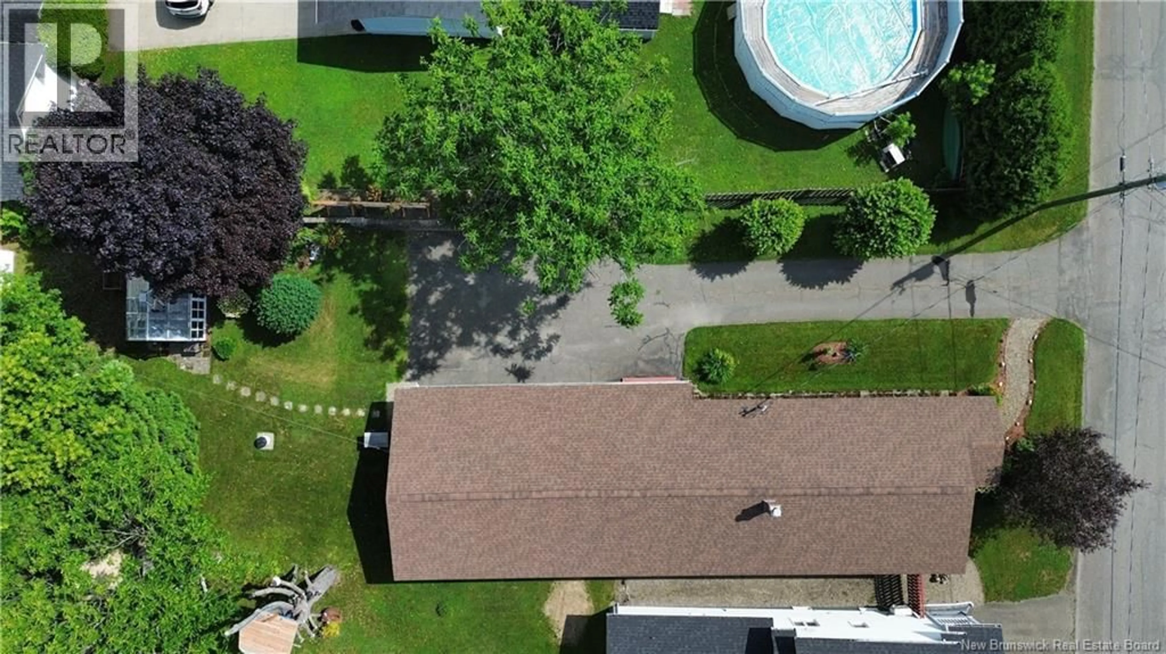 A pic from outside/outdoor area/front of a property/back of a property/a pic from drone, unknown for 246 BASIN STREET, Grand Falls New Brunswick E3Z2J3