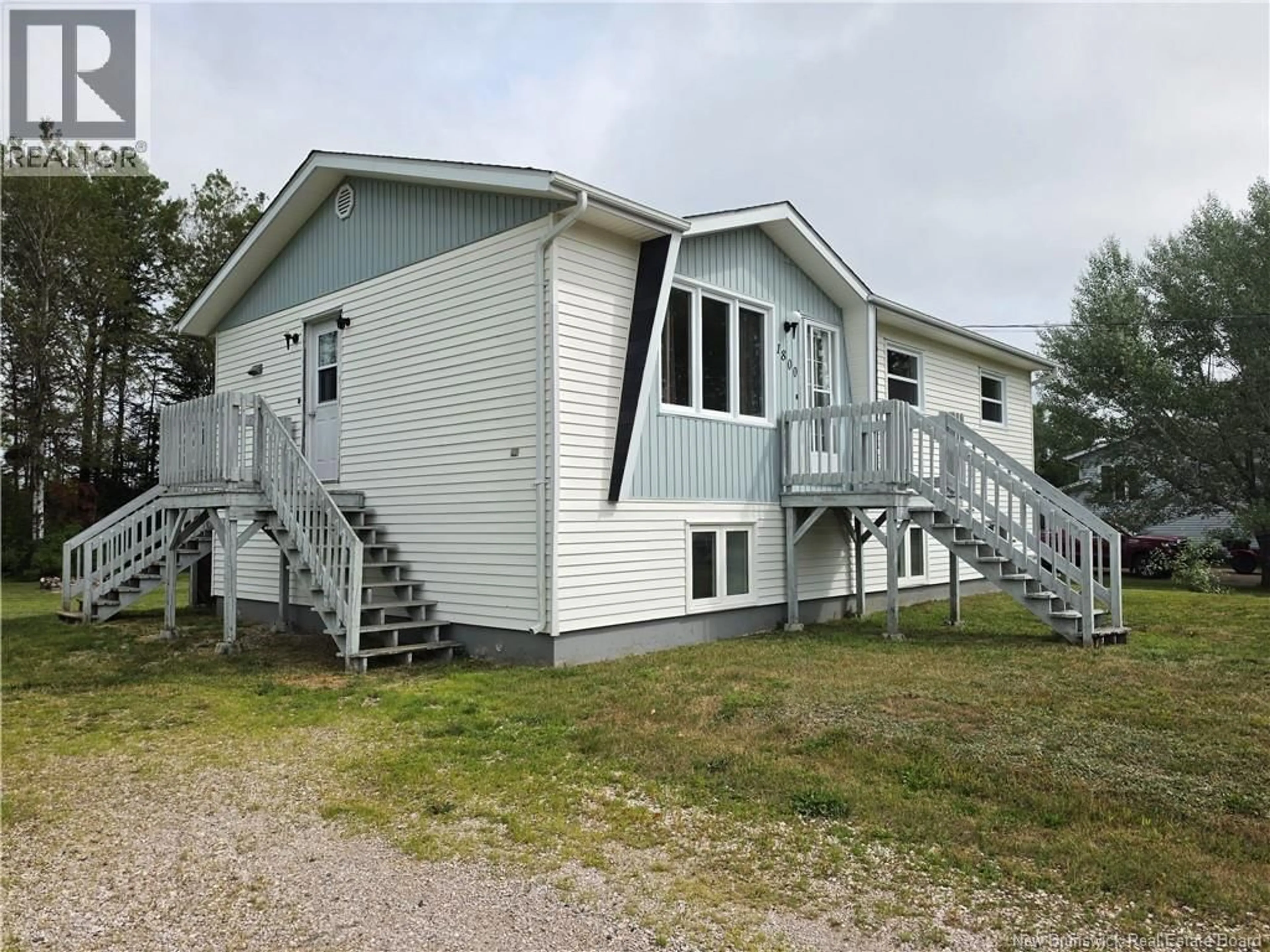 Home with vinyl exterior material, building for 1800 CORMIER, Robertville New Brunswick E8K2T9