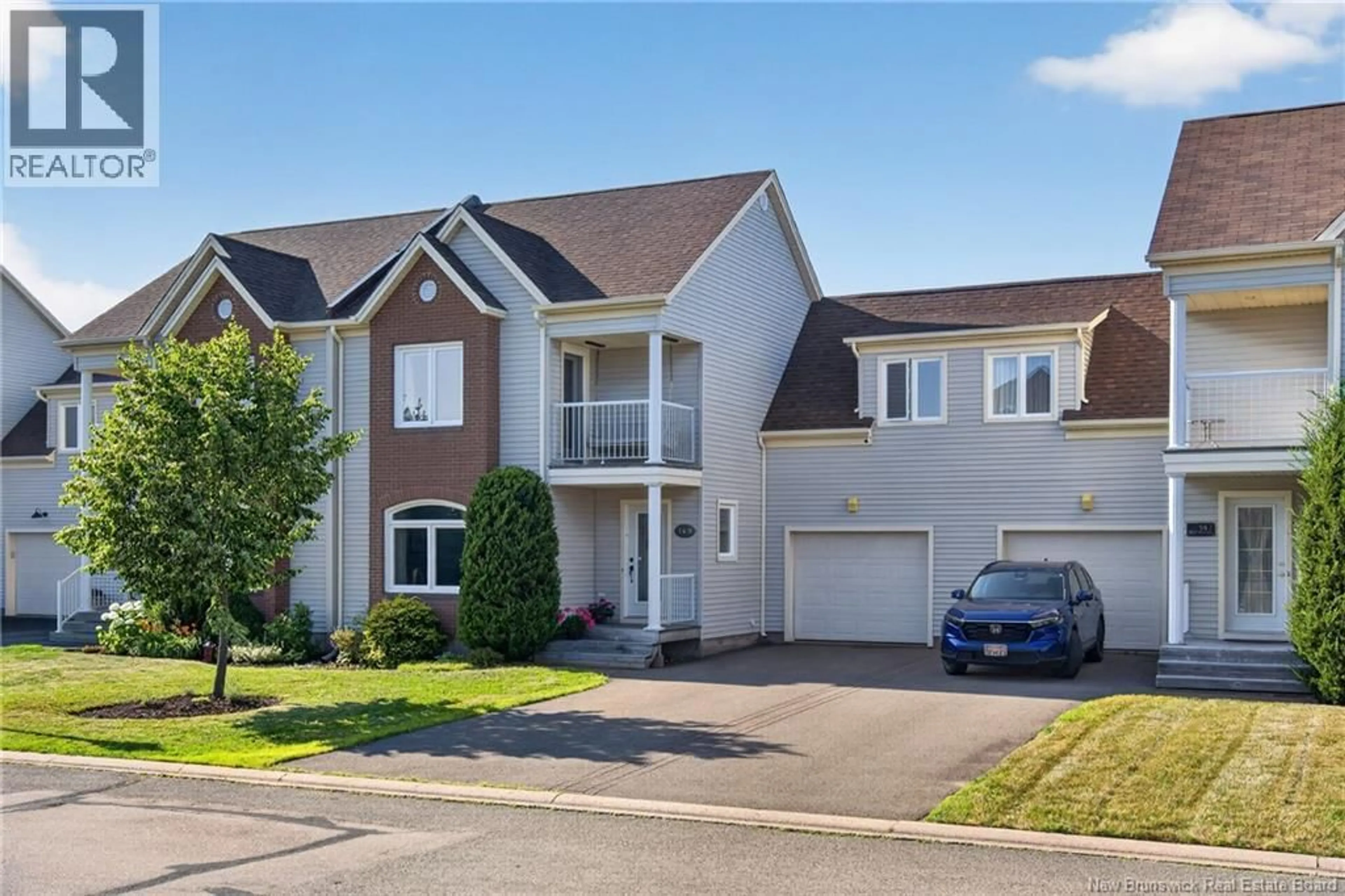 Home with vinyl exterior material, street for 149 ROYAL OAKS BOULEVARD, Moncton New Brunswick E1H2P7