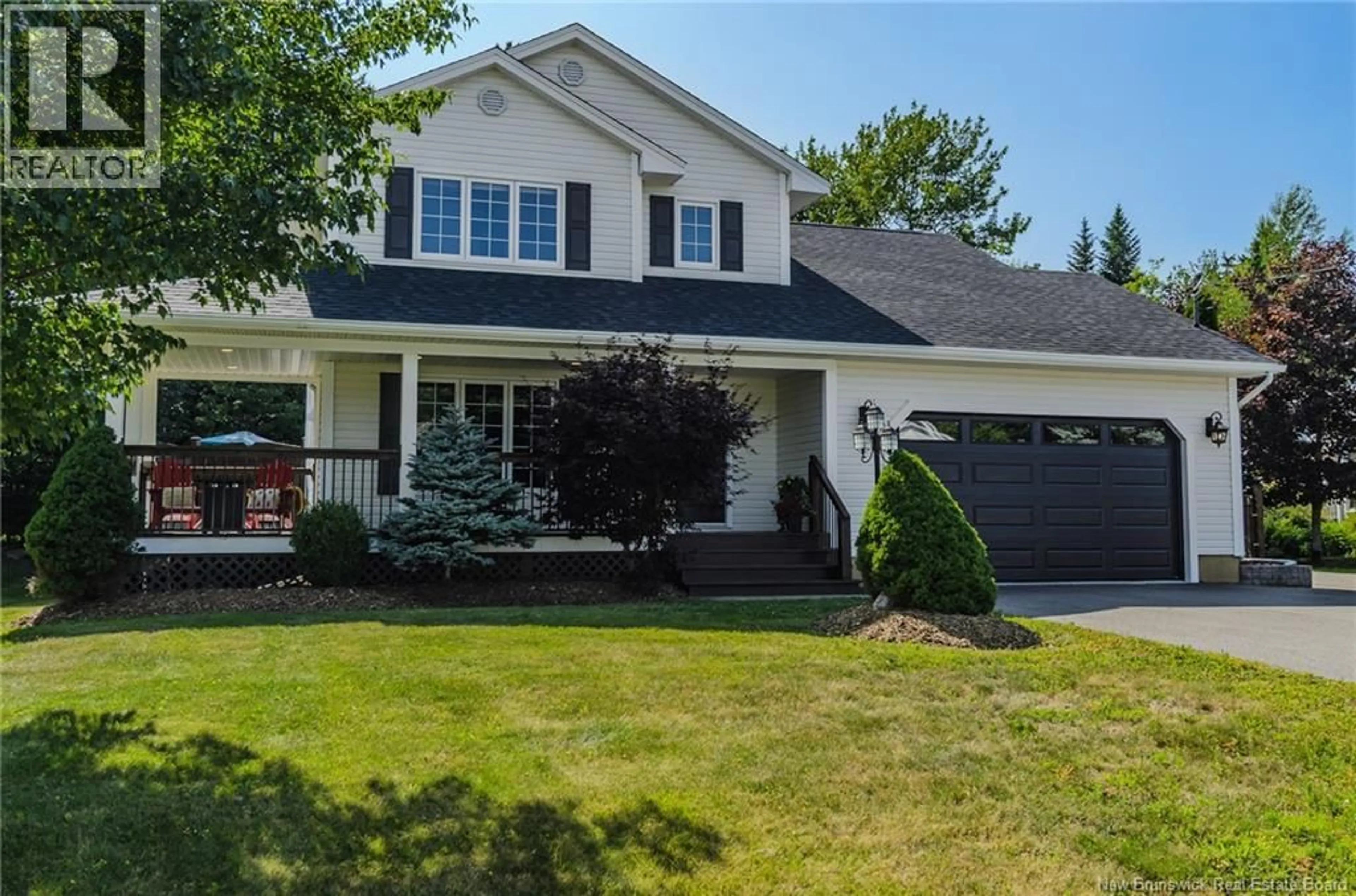 Home with vinyl exterior material, street for 76 HAZELTON DRIVE, Quispamsis New Brunswick E2E6B5
