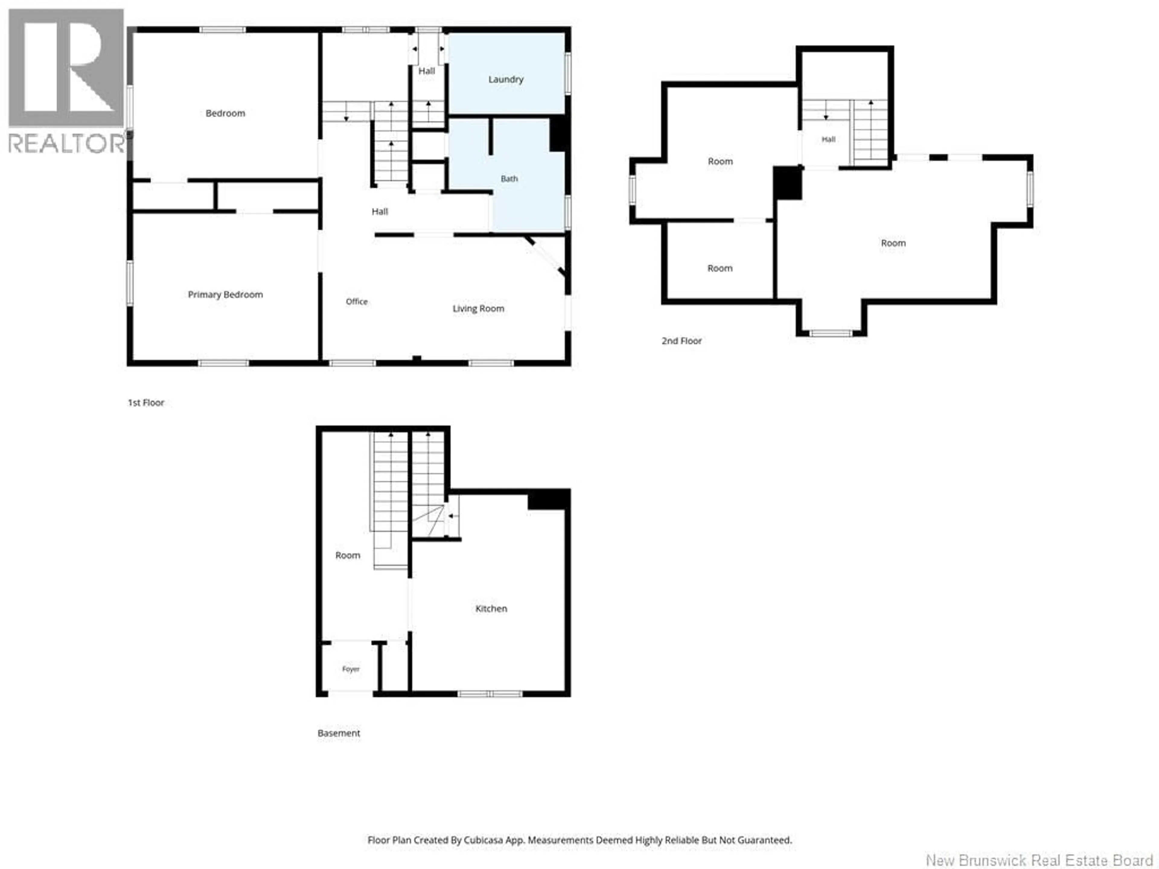 Floor plan for 515 MURRAY, Bathurst New Brunswick E2A1E3