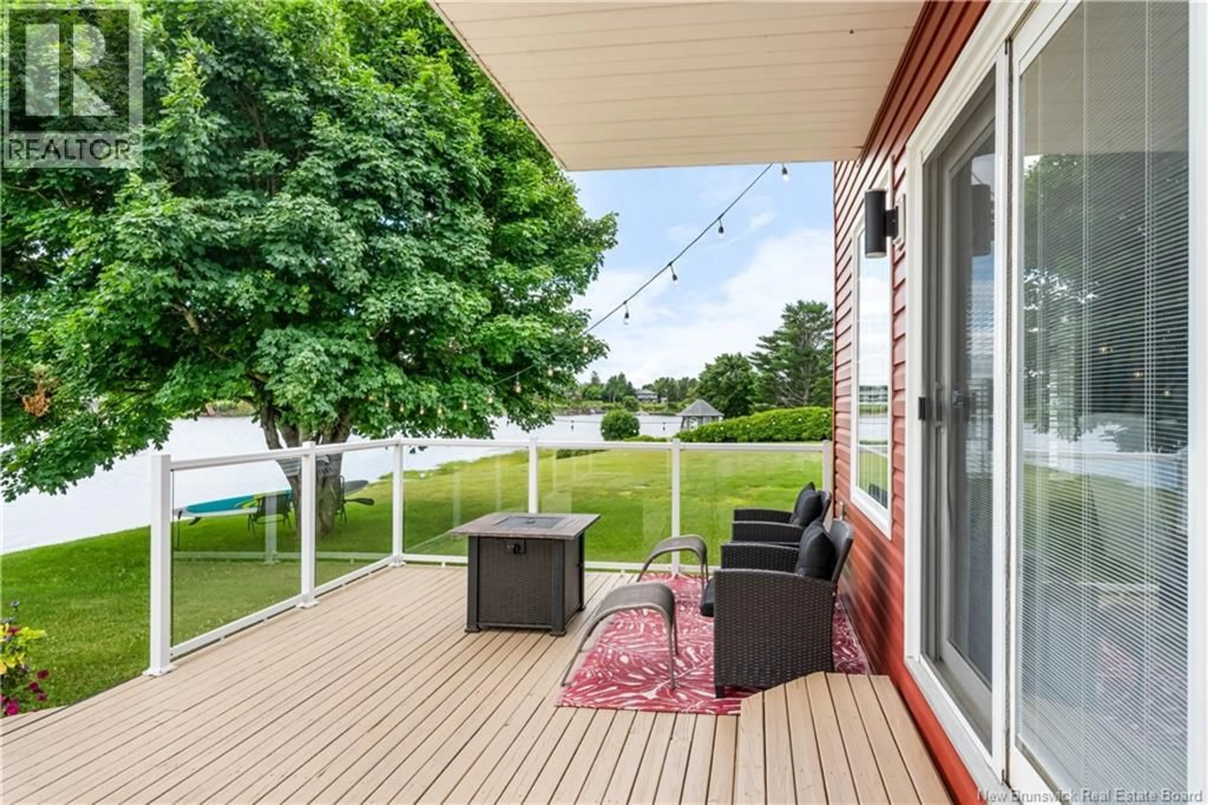 Patio, water/lake/river/ocean view for 160 BLANCHARD TRAIL, Aldouane New Brunswick E4W5A9