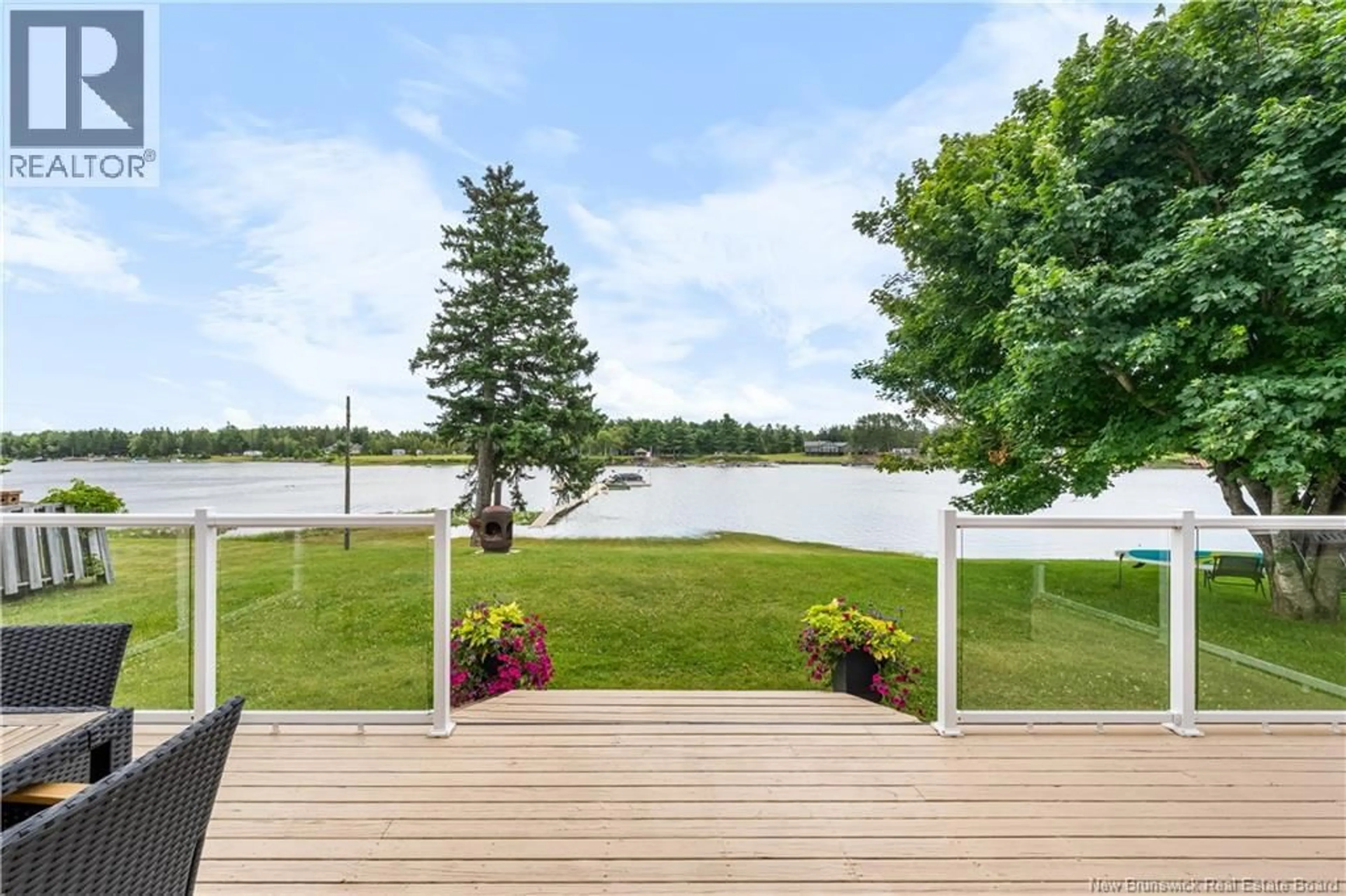 Patio, water/lake/river/ocean view for 160 BLANCHARD TRAIL, Aldouane New Brunswick E4W5A9