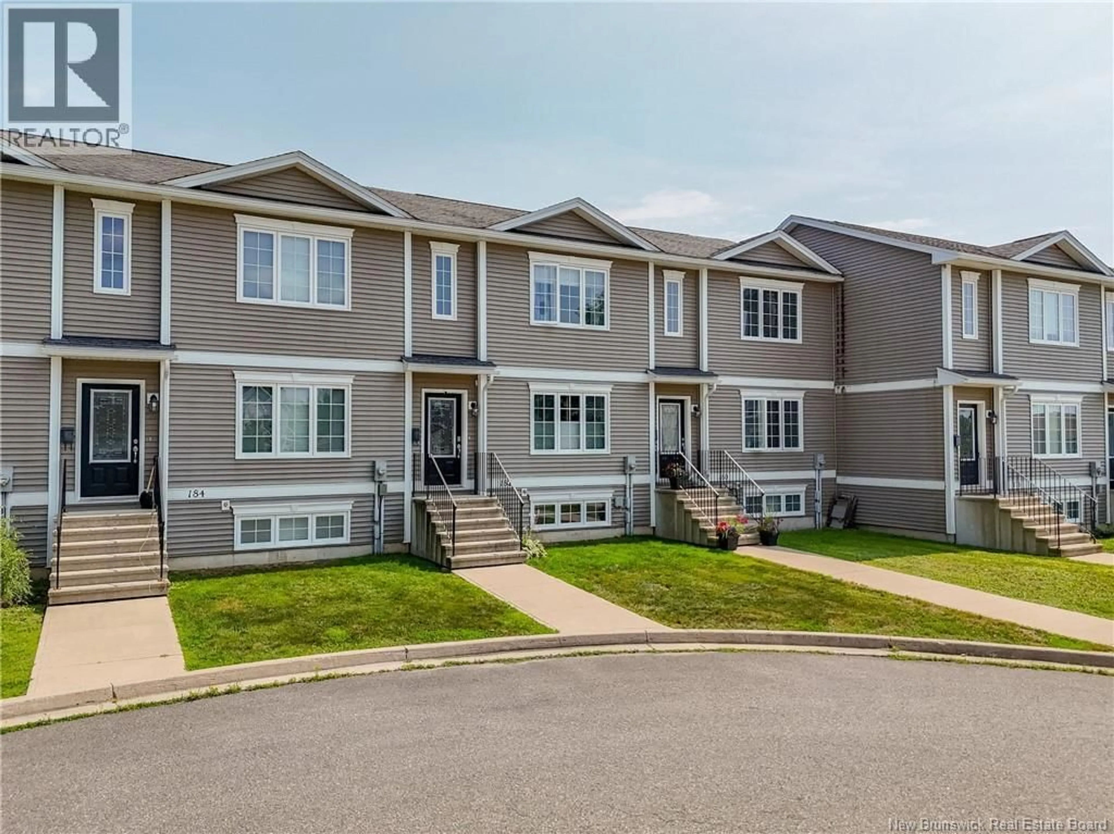 Home with vinyl exterior material, street for 182 JAMES STREET, Fredericton New Brunswick E3G0N8